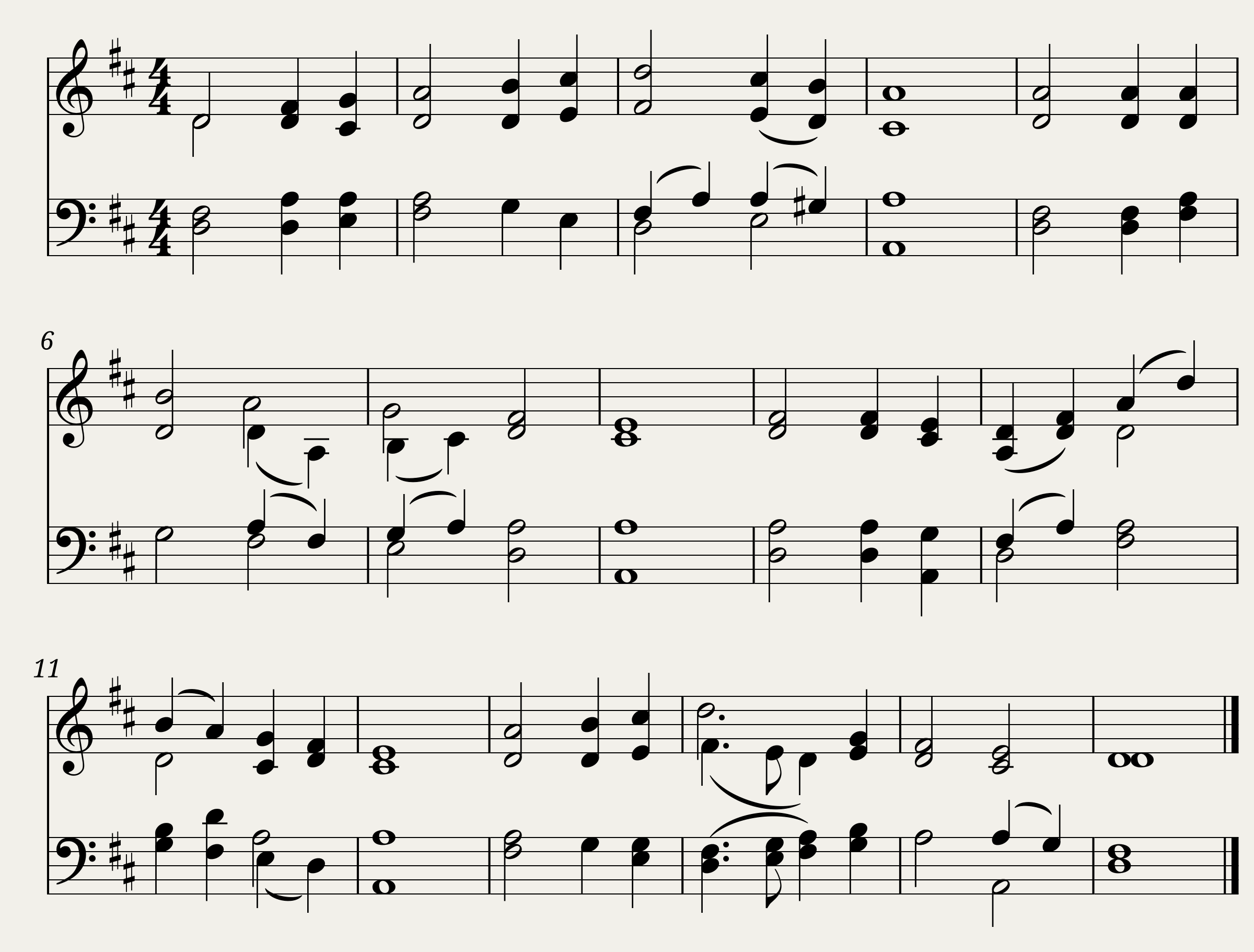 For Thee O God our constant praise