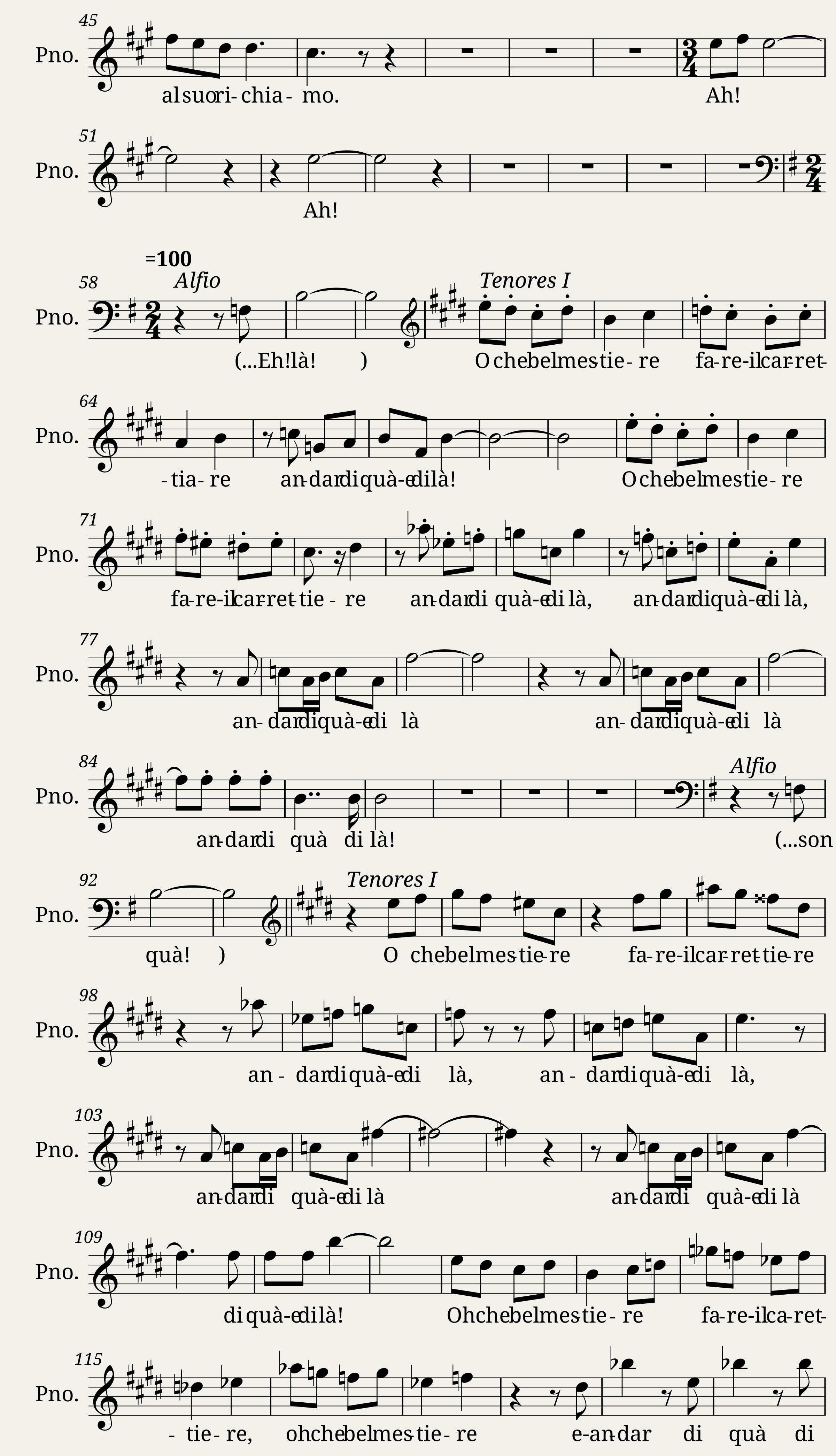 Cavalleria — 2/7