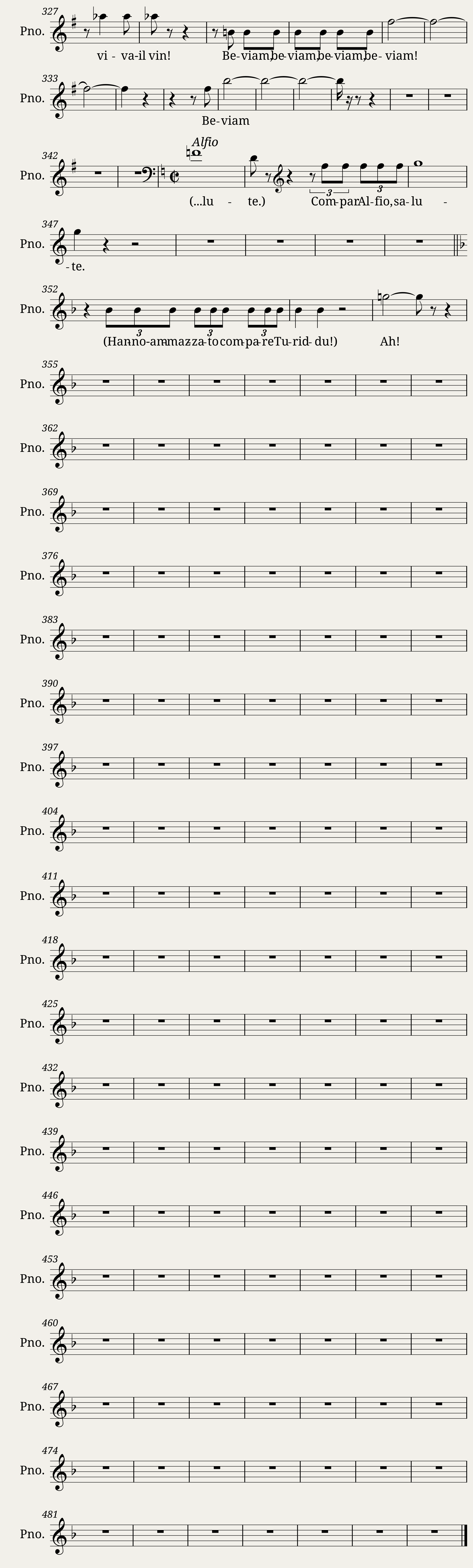 Cavalleria — 7/7