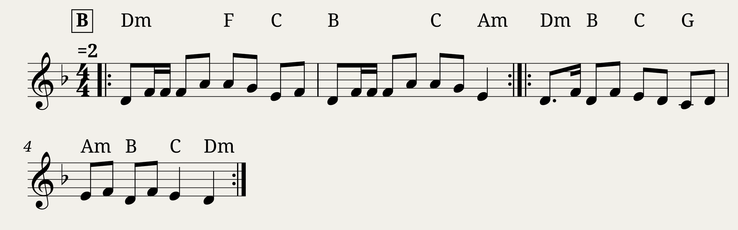Traditional music - Ton simple plin