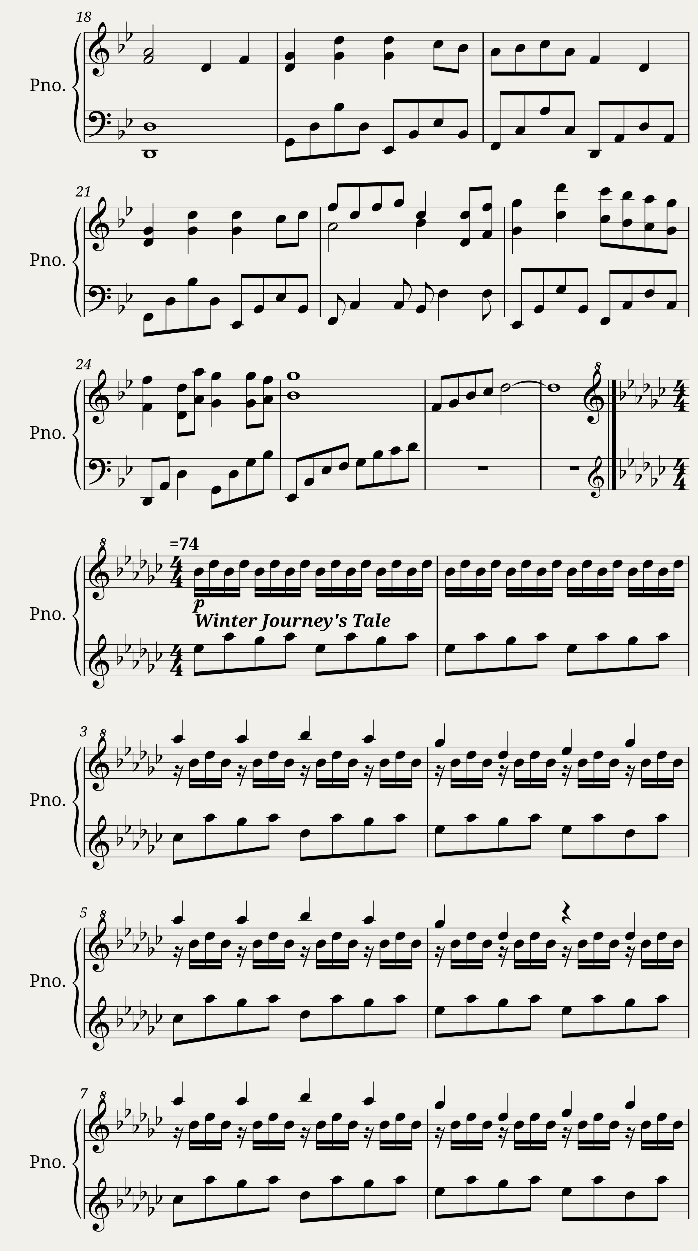 I am Setsuna - Piano Collection (Original and Adapted Arrangements) — 15/17