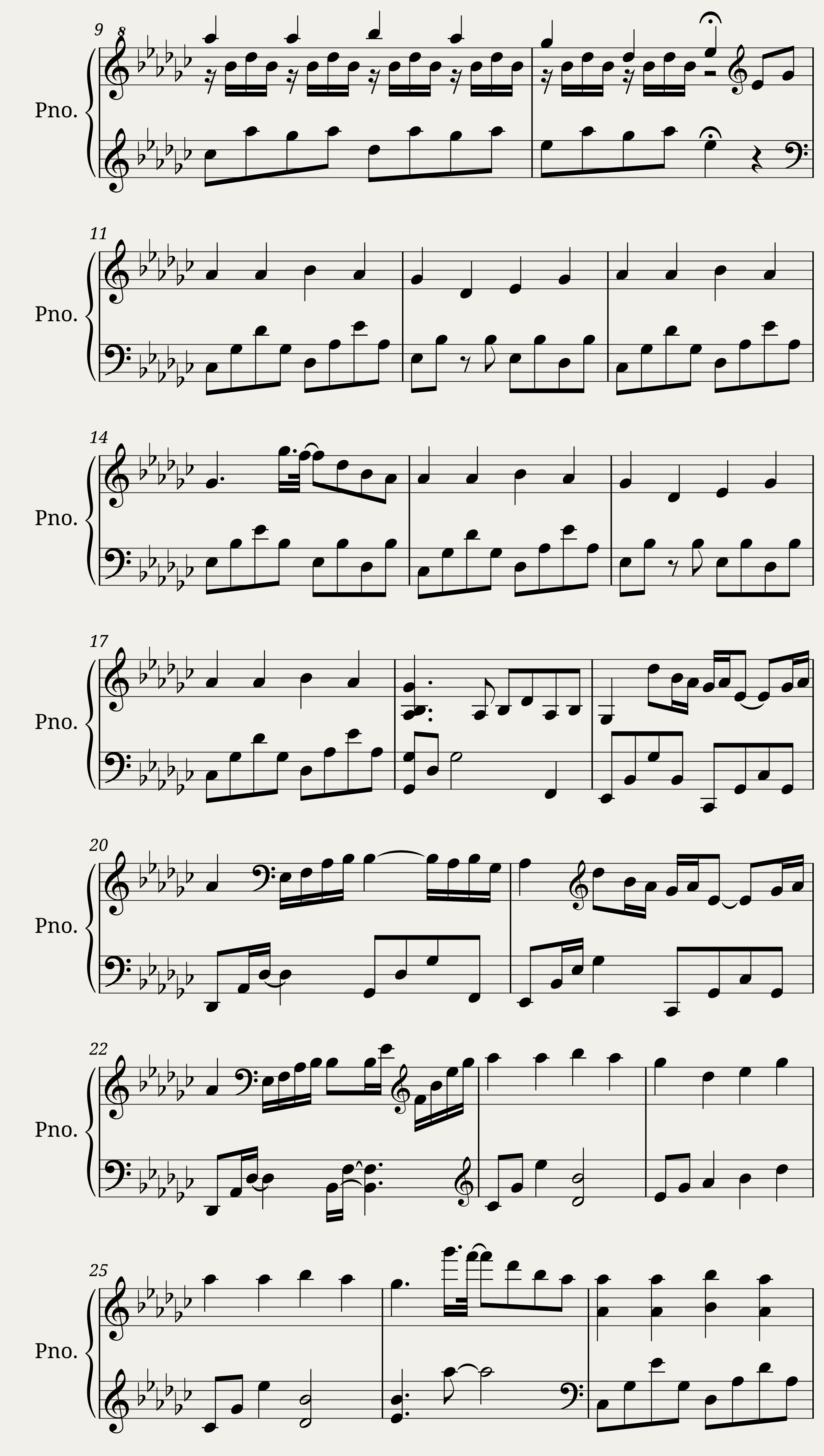 I am Setsuna - Piano Collection (Original and Adapted Arrangements) — 16/17