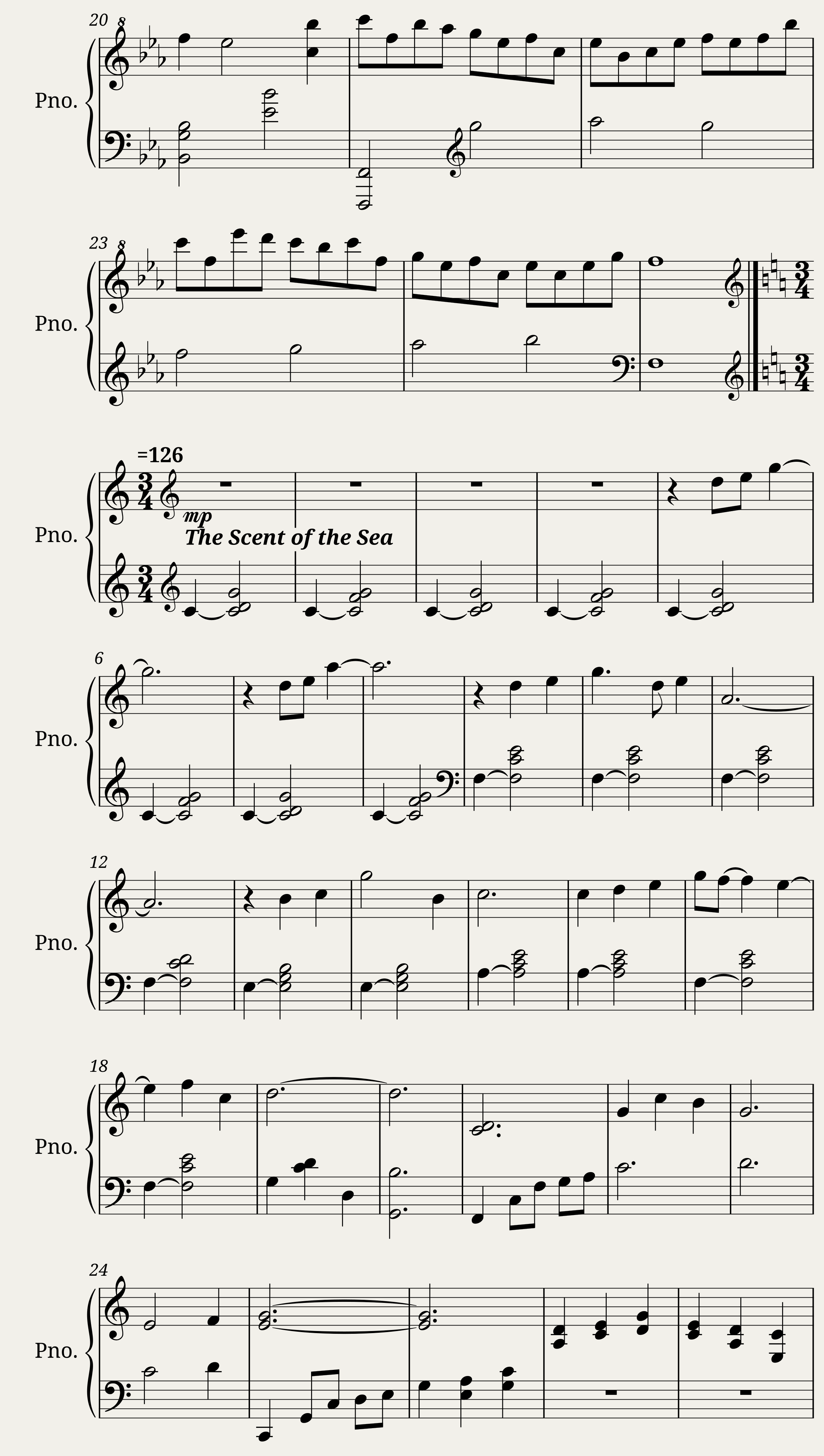 I am Setsuna - Piano Collection (Original and Adapted Arrangements) — 4/17