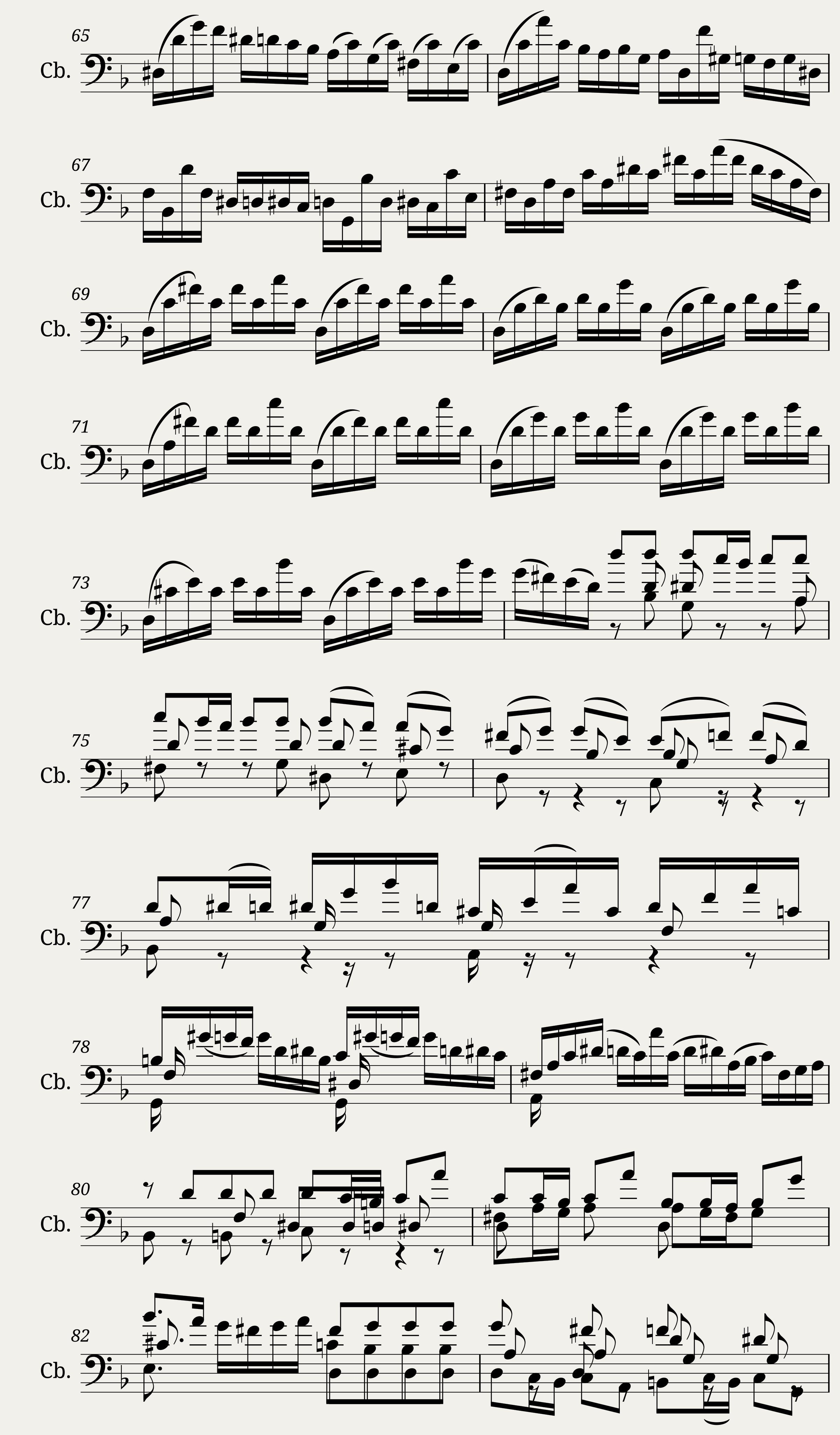 Solo Violin Sonata No. 1 in G Minor - J. S. Bach BWV 1001 — 6/10