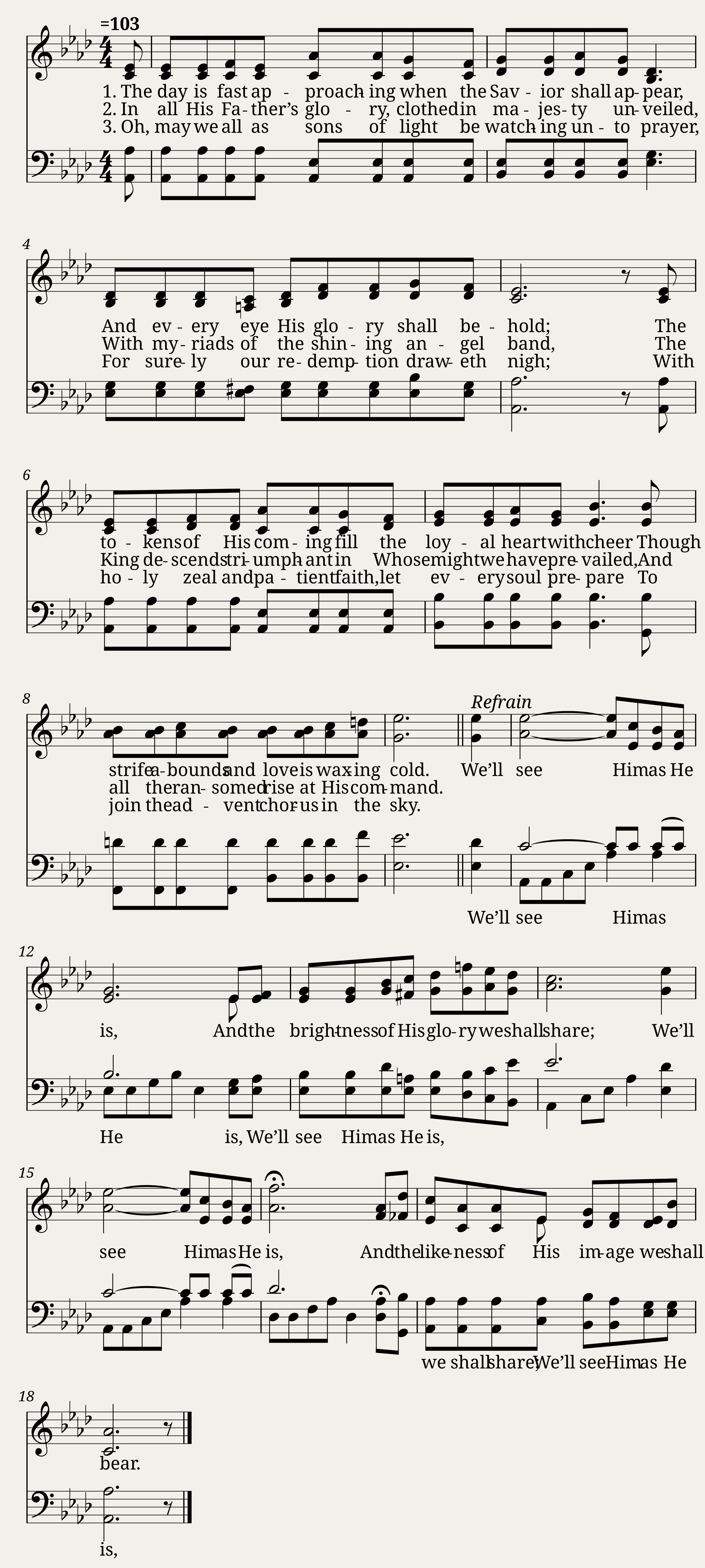 Advent glory - Joseph Harker