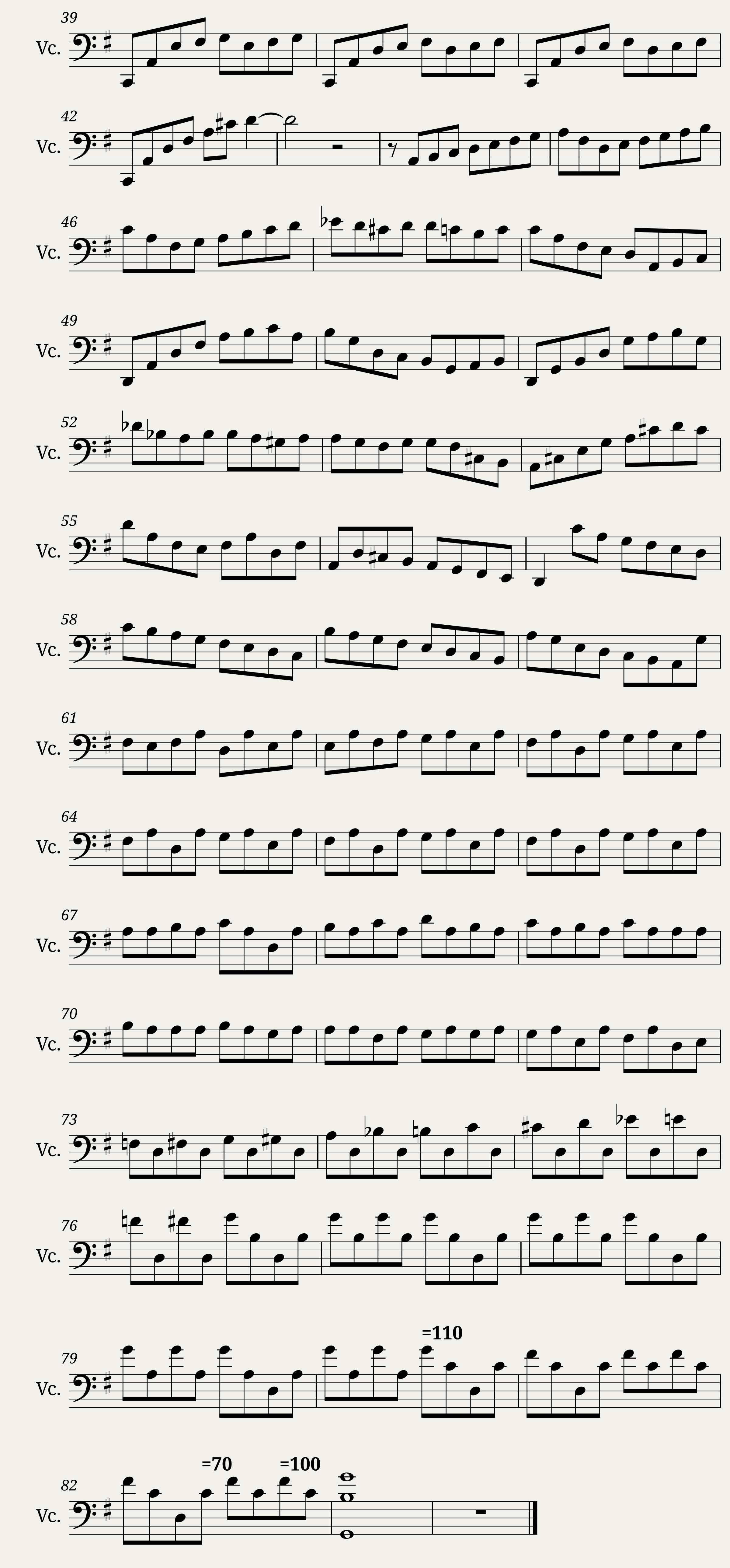 Bach: Cello Suite 1 in G Major BWV 1007: I. Prélude — 2/2