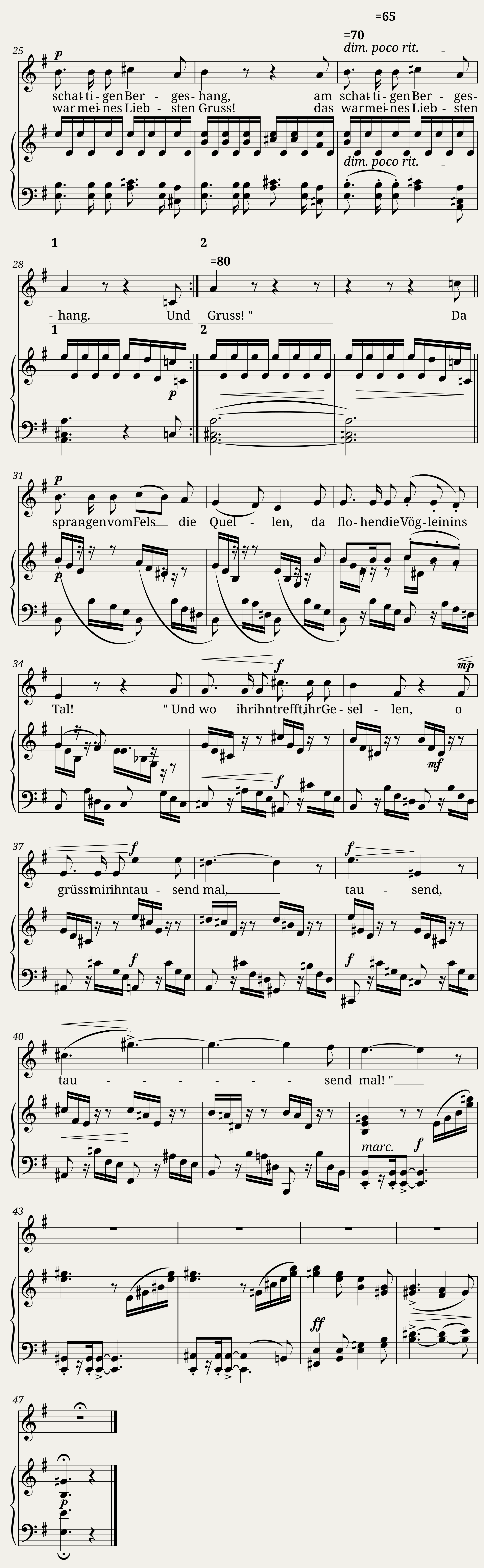 Brahms Johannes - 6 Songs Op.7 No.2 - Parole — 3/3