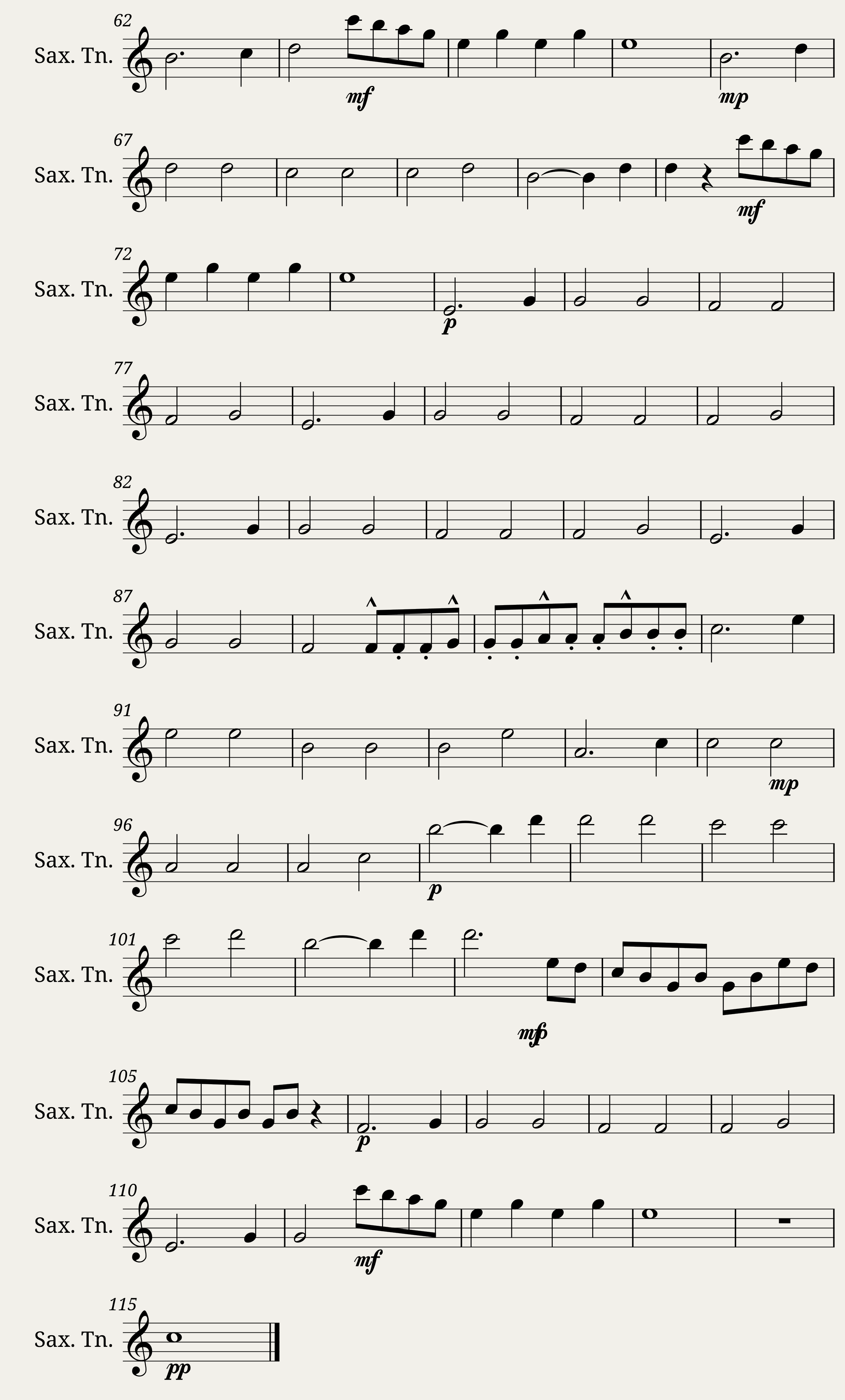 7 Years - Sax Tenor — 2/2