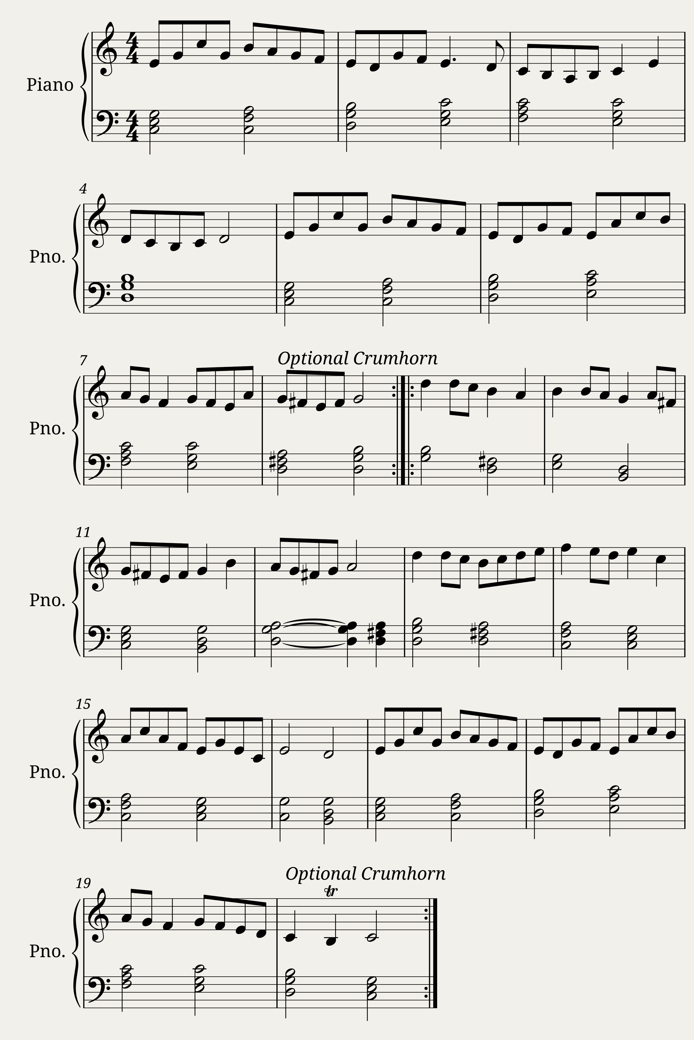 Concerto for (Optional) Crumhorn