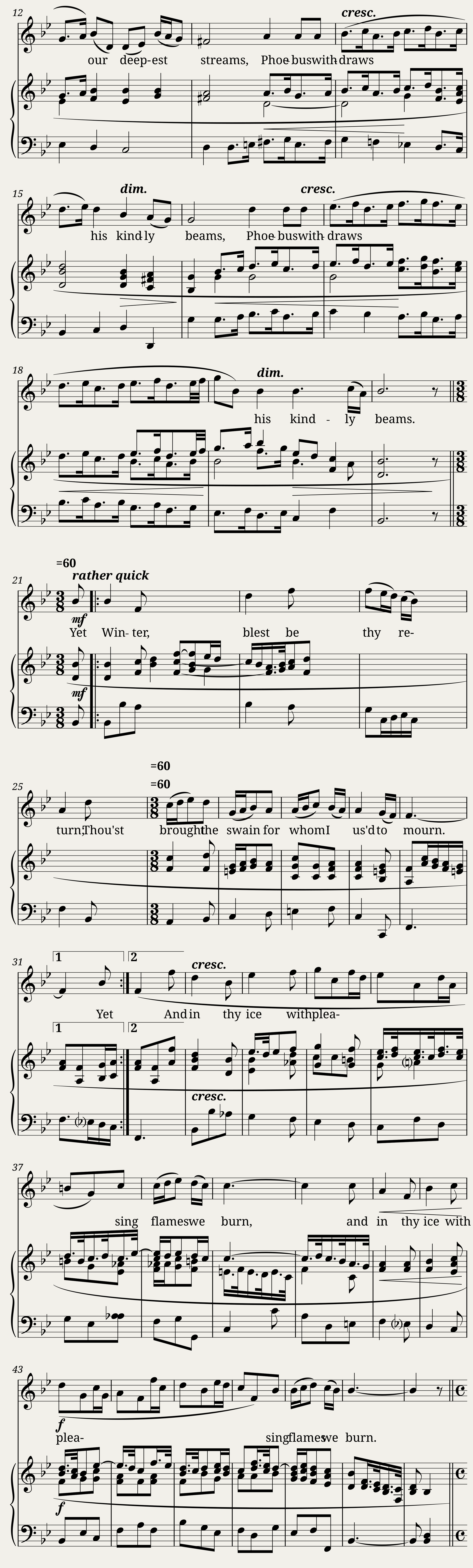 Stript of their green - Henry Purcell — 2/4