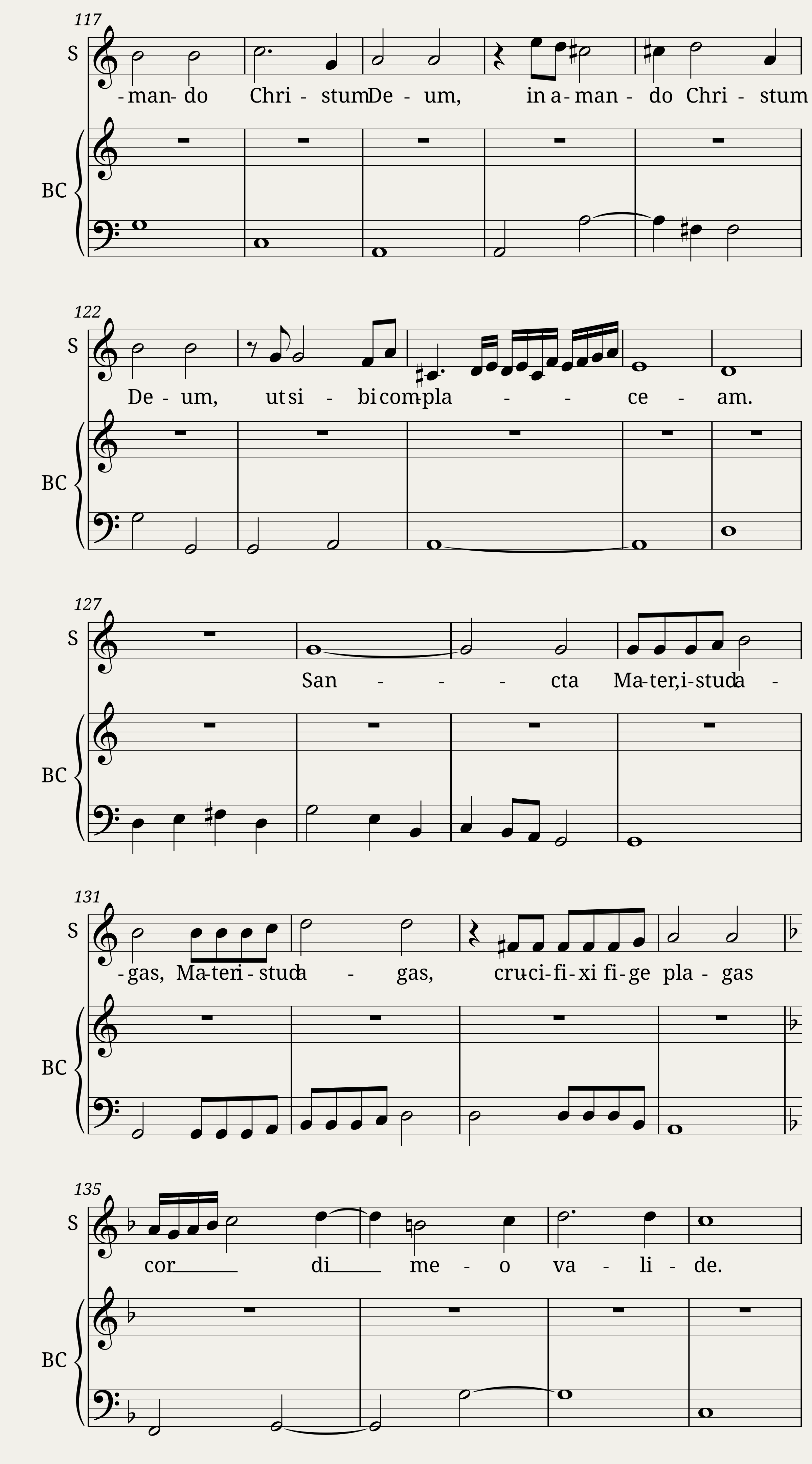 Stabat mater - Claudio Saracini — 6/12