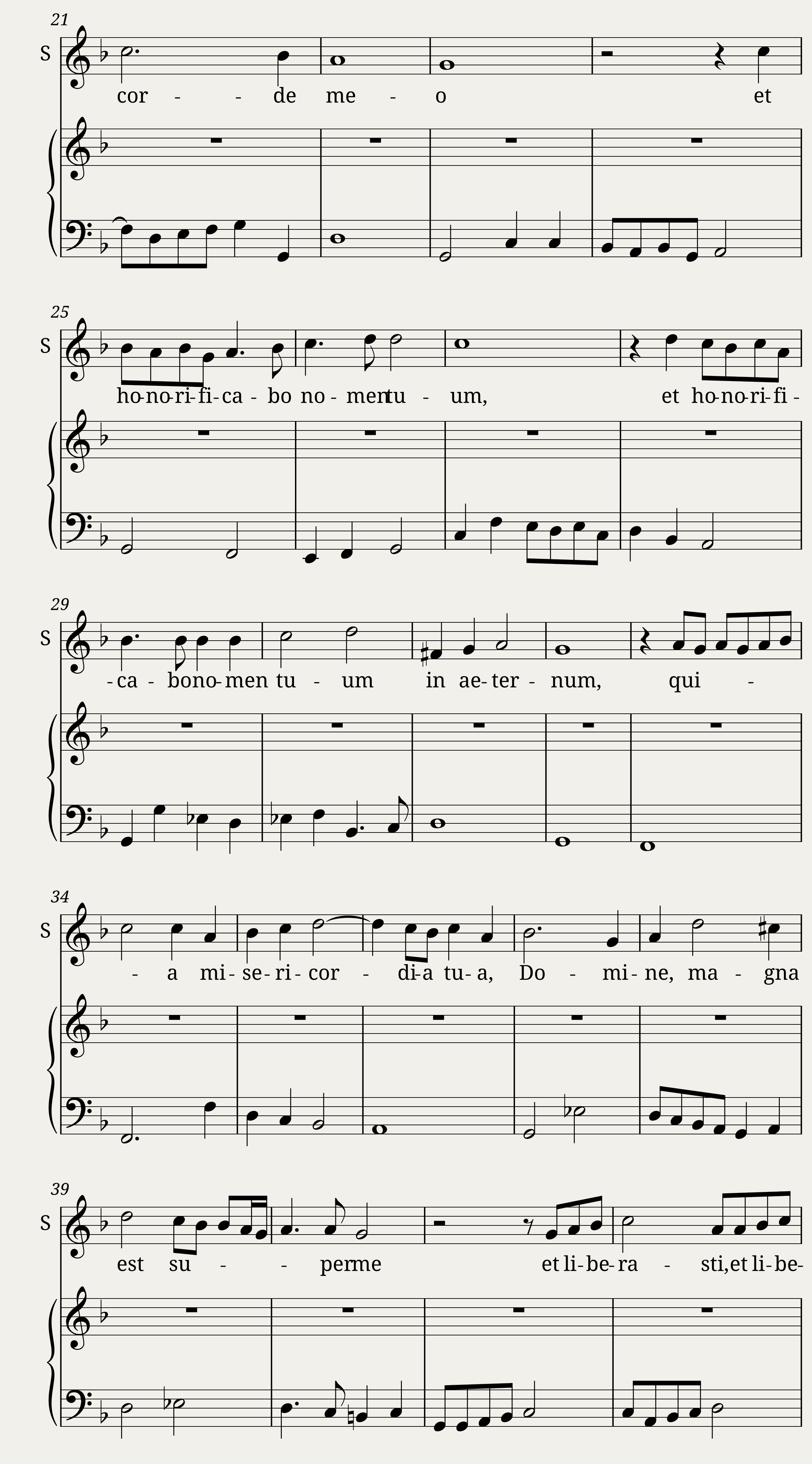 Confitebor tibi Domine - Andrea Stella — 2/3