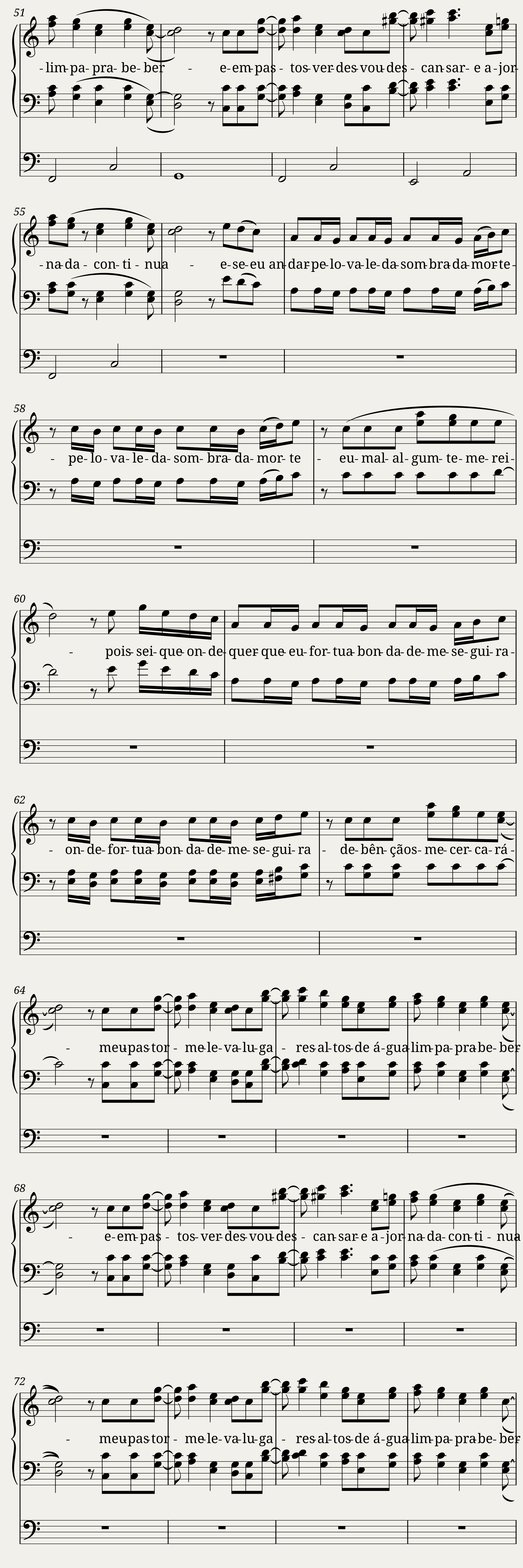 MEU PASTOR — 3/4
