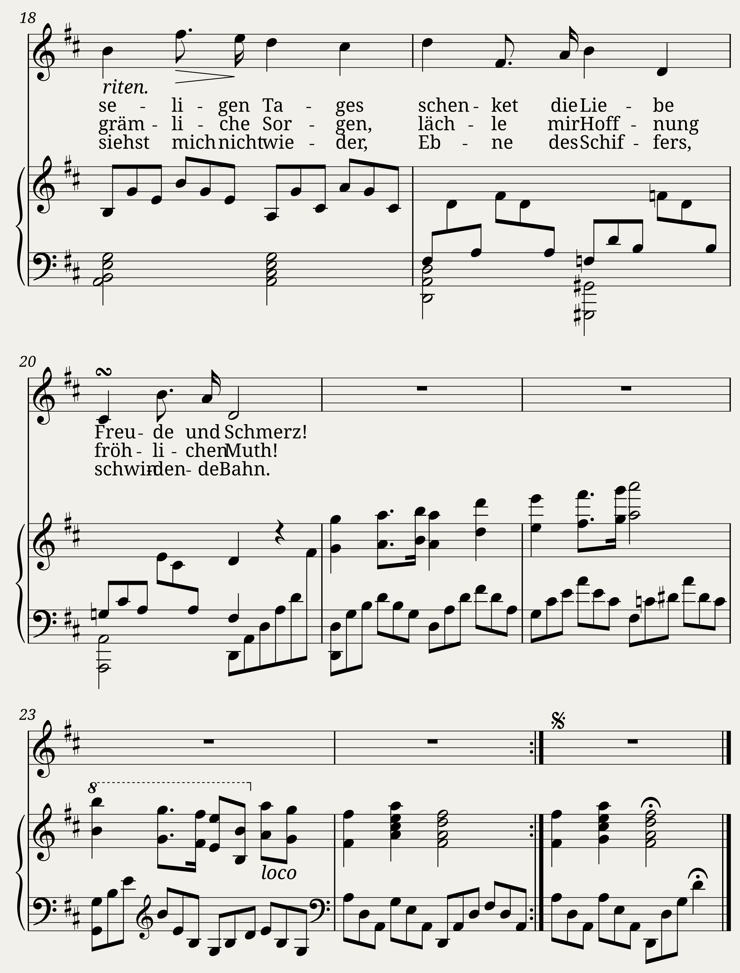 Barcarole — 2/2