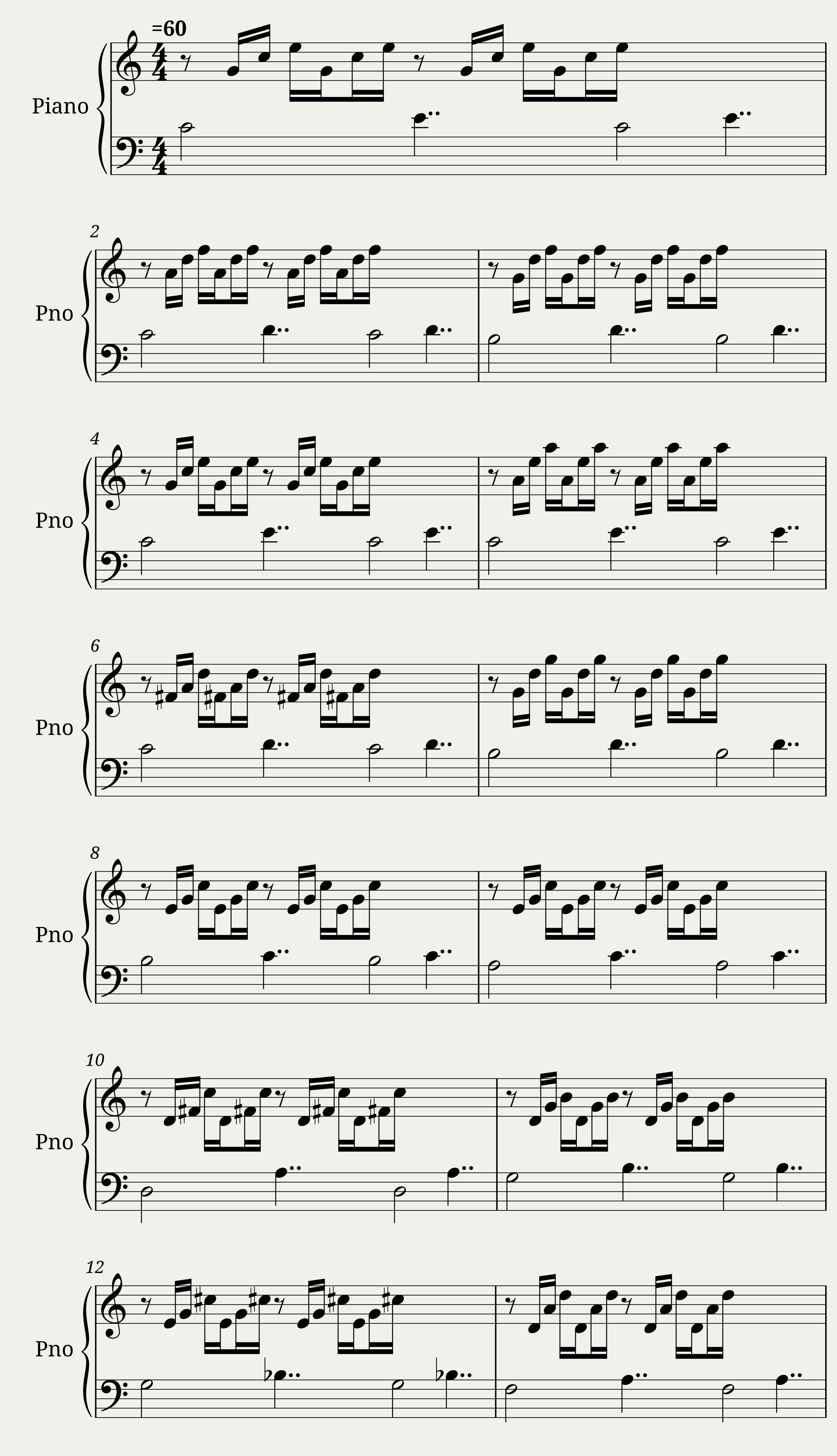 Das Wohltemperierte Clavier I, Praeludium I — 1/2