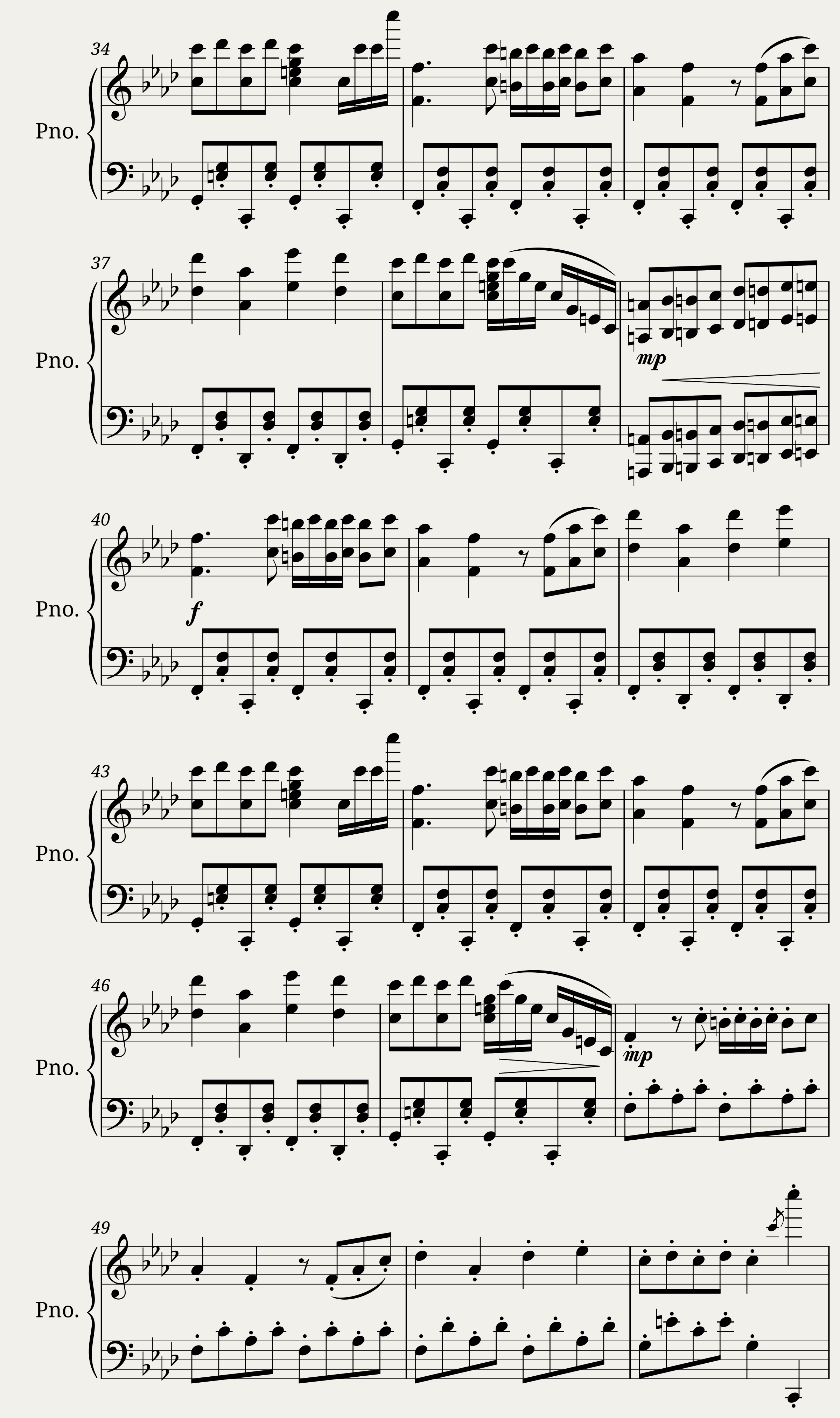 We are Number One with variations — 3/6