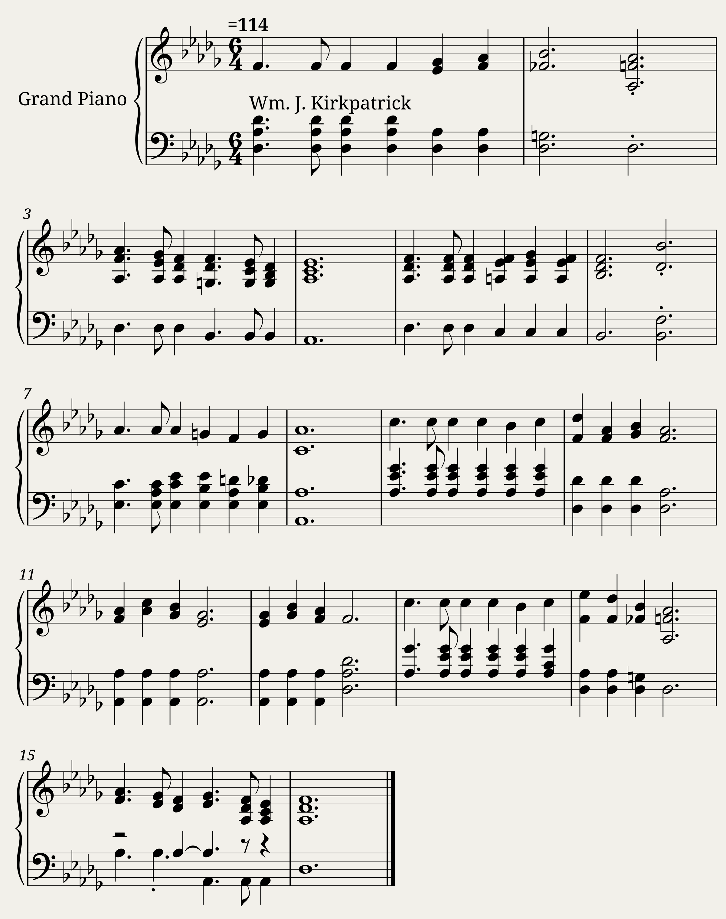 Weary O yes thou art weary - Wm. J. Kirkpatrick