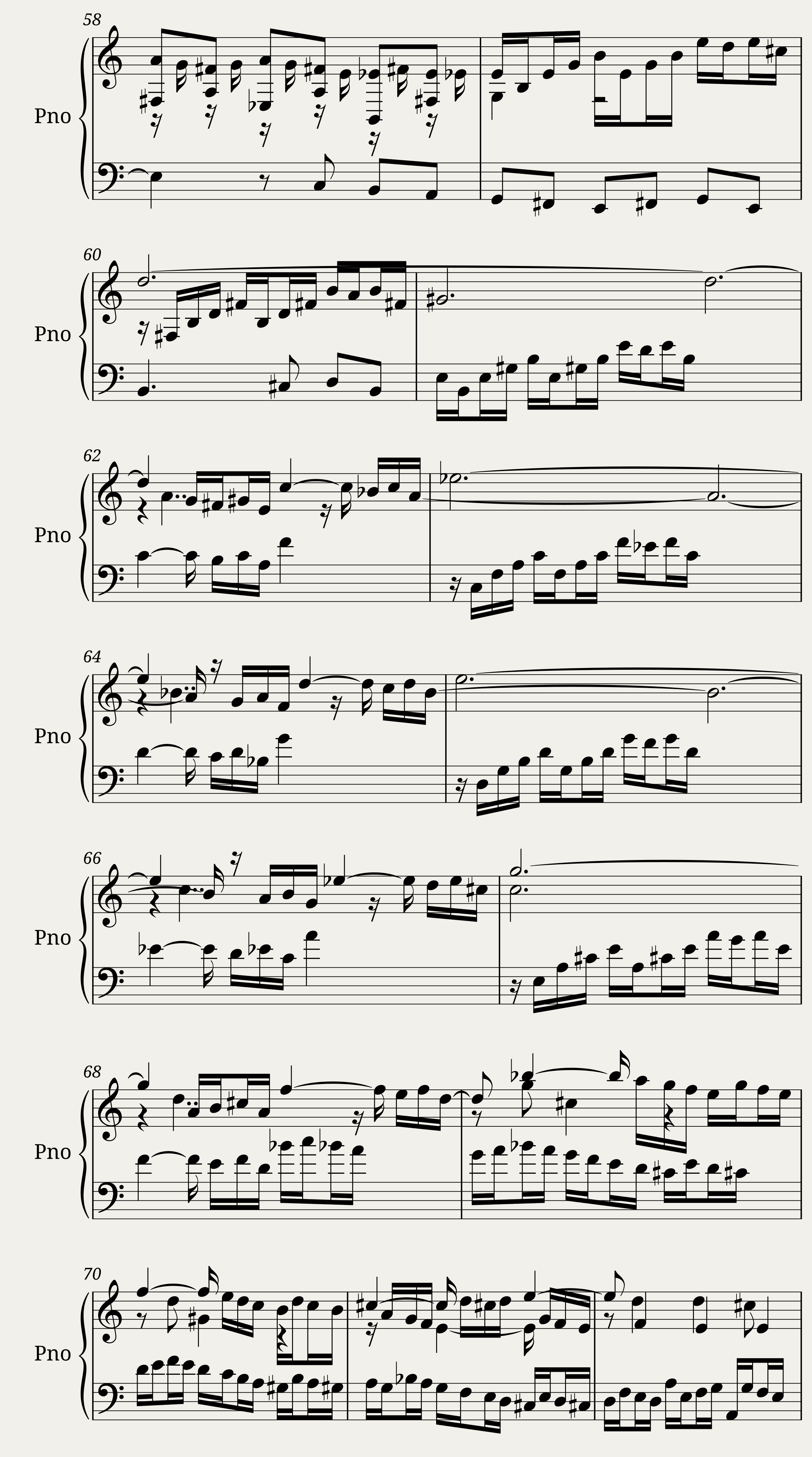 Fuge A-moll BWV 944 — 4/11