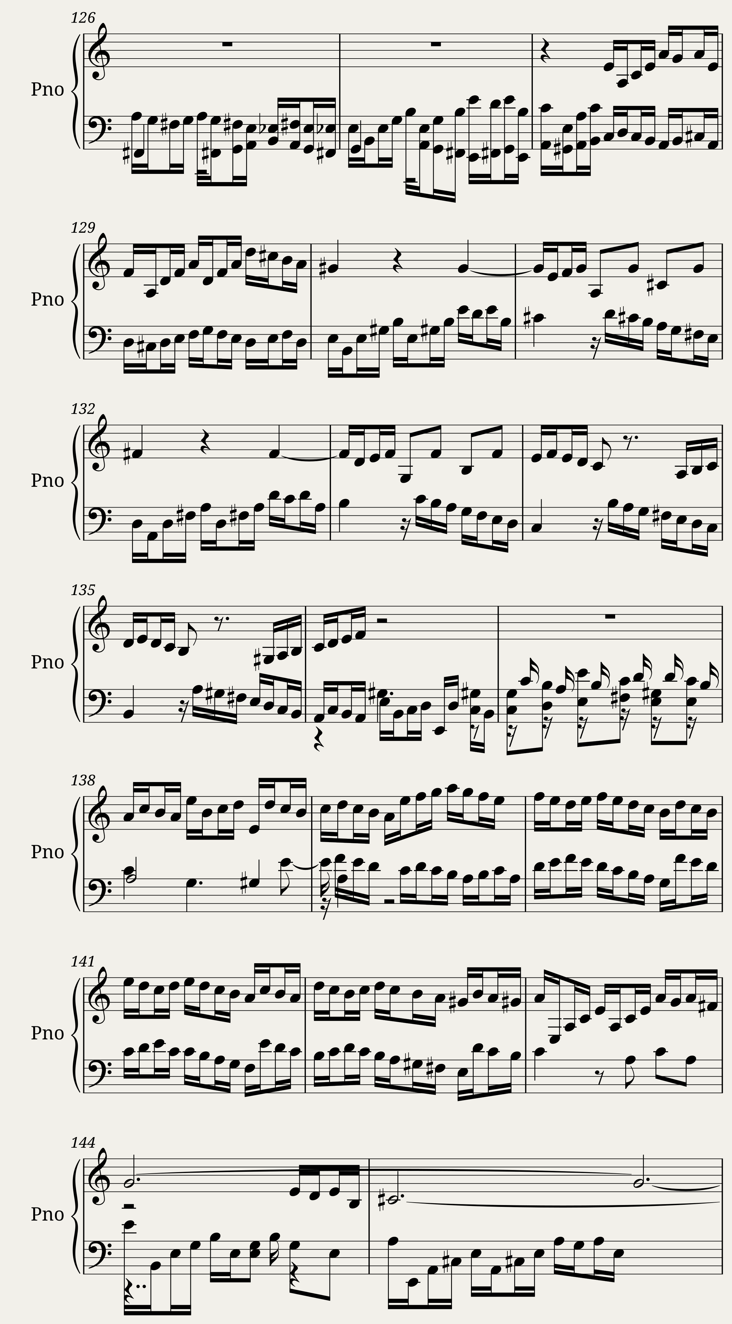 Fuge A-moll BWV 944 — 8/11