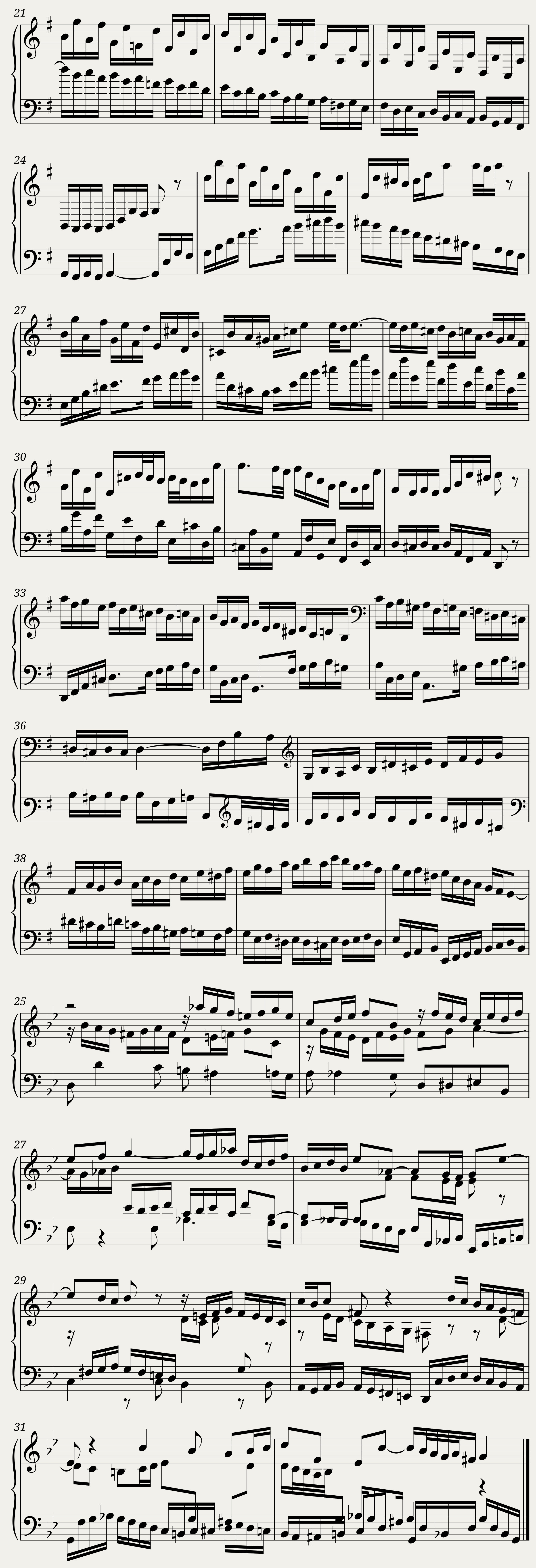BWV 988 Goldberg Variations: Variation XVIII — 2/2