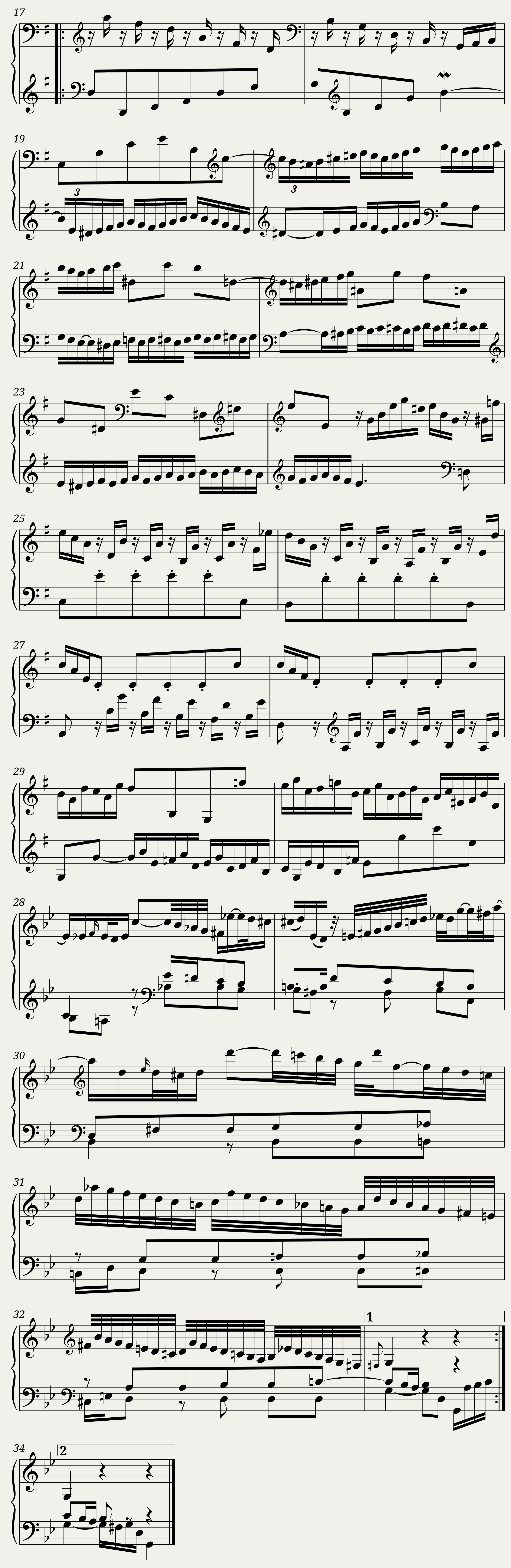Variatio 23 a 2 Clav. — 2/2