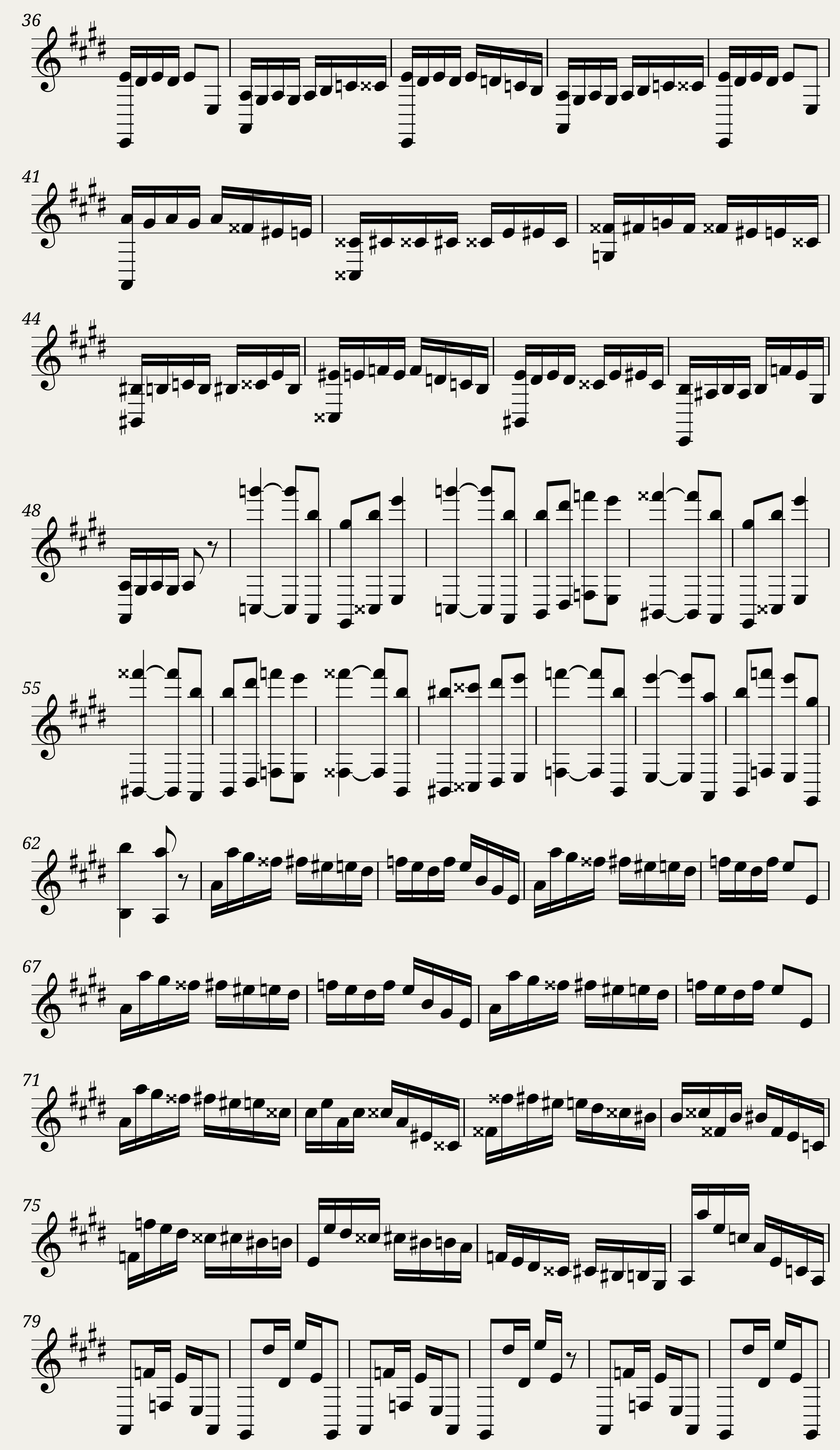N. Paganini - Caprice (Capriccio) 24 — 2/8
