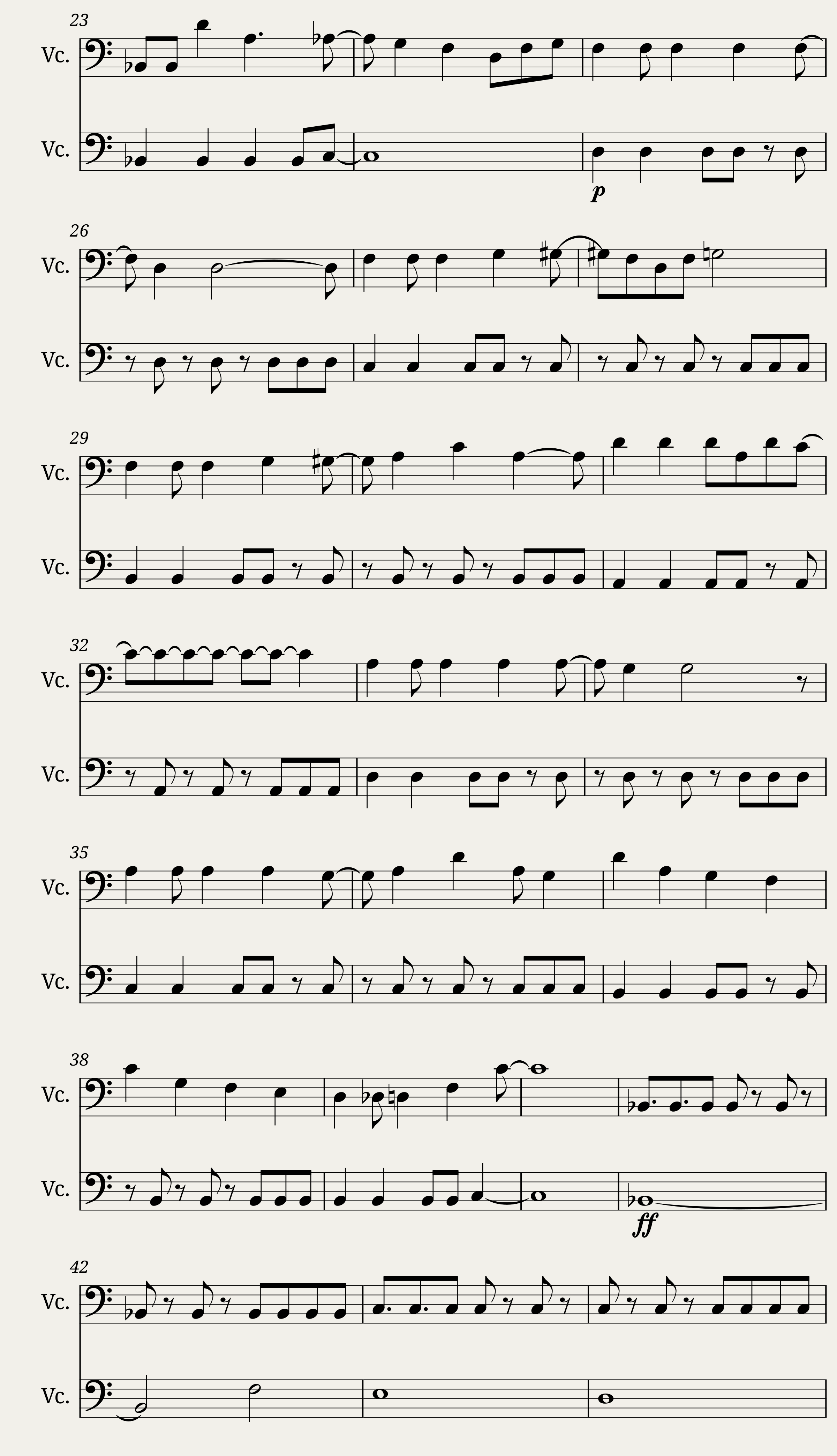 Megalovania cello duet (shortened version) — 2/4