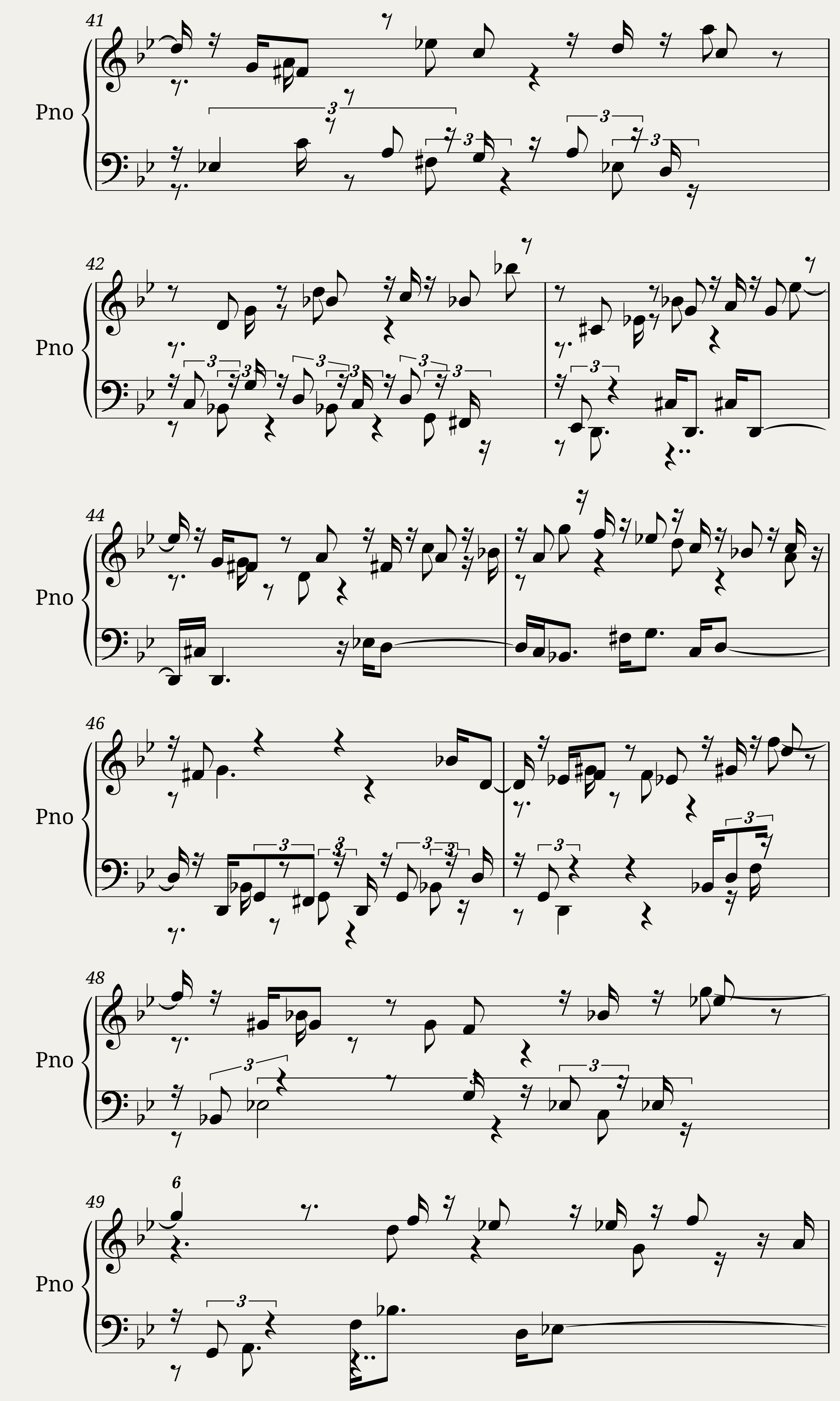 Six Partitas (Clavierubung part I): No. 1 — 3/4