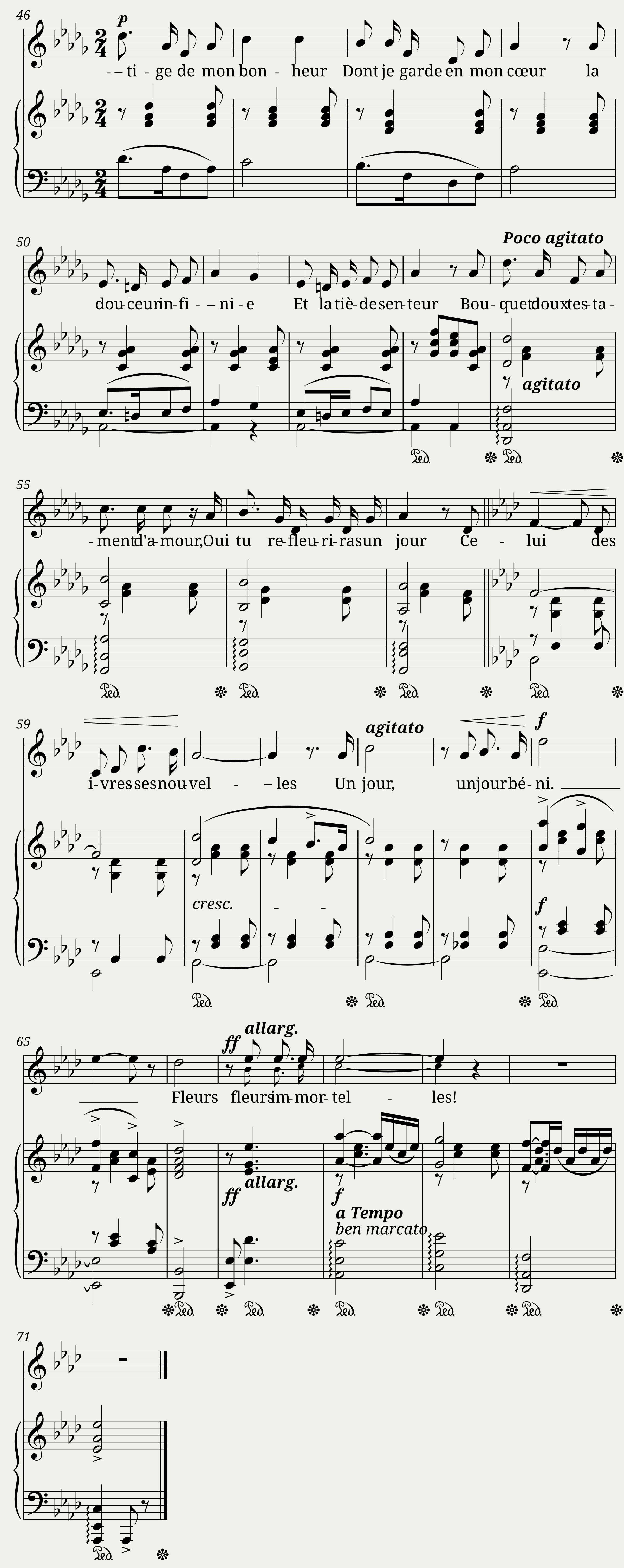 Bouquet de violettes — 3/3