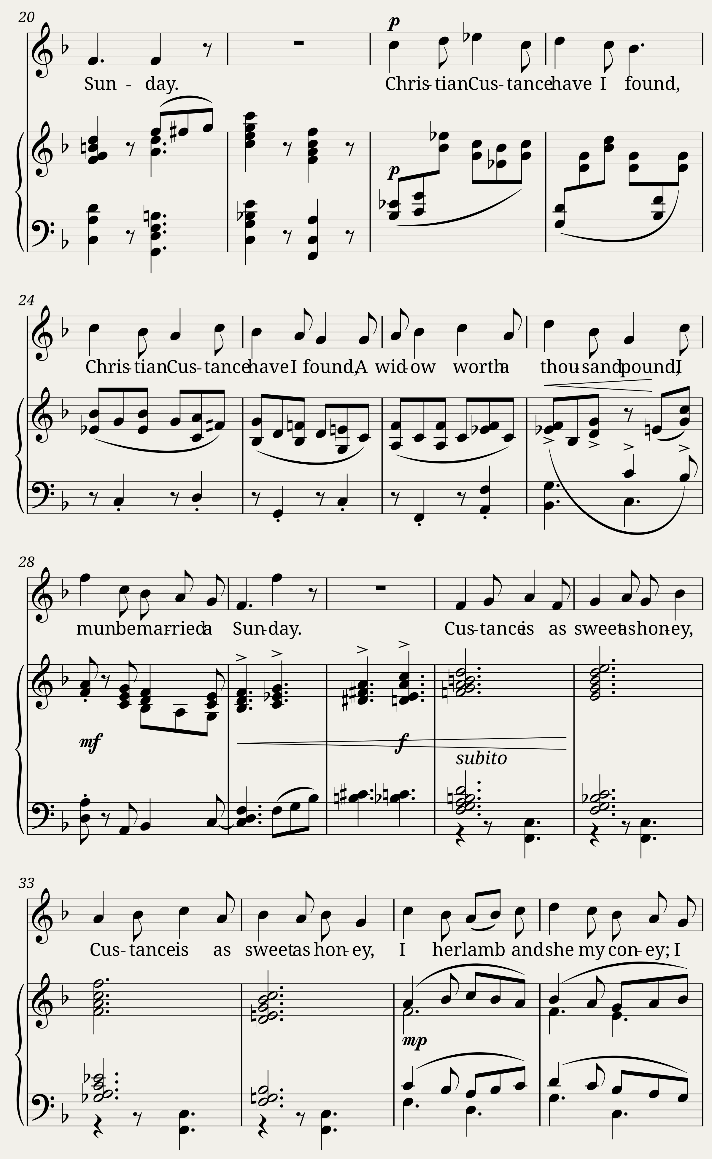 Roister Doister — 2/3
