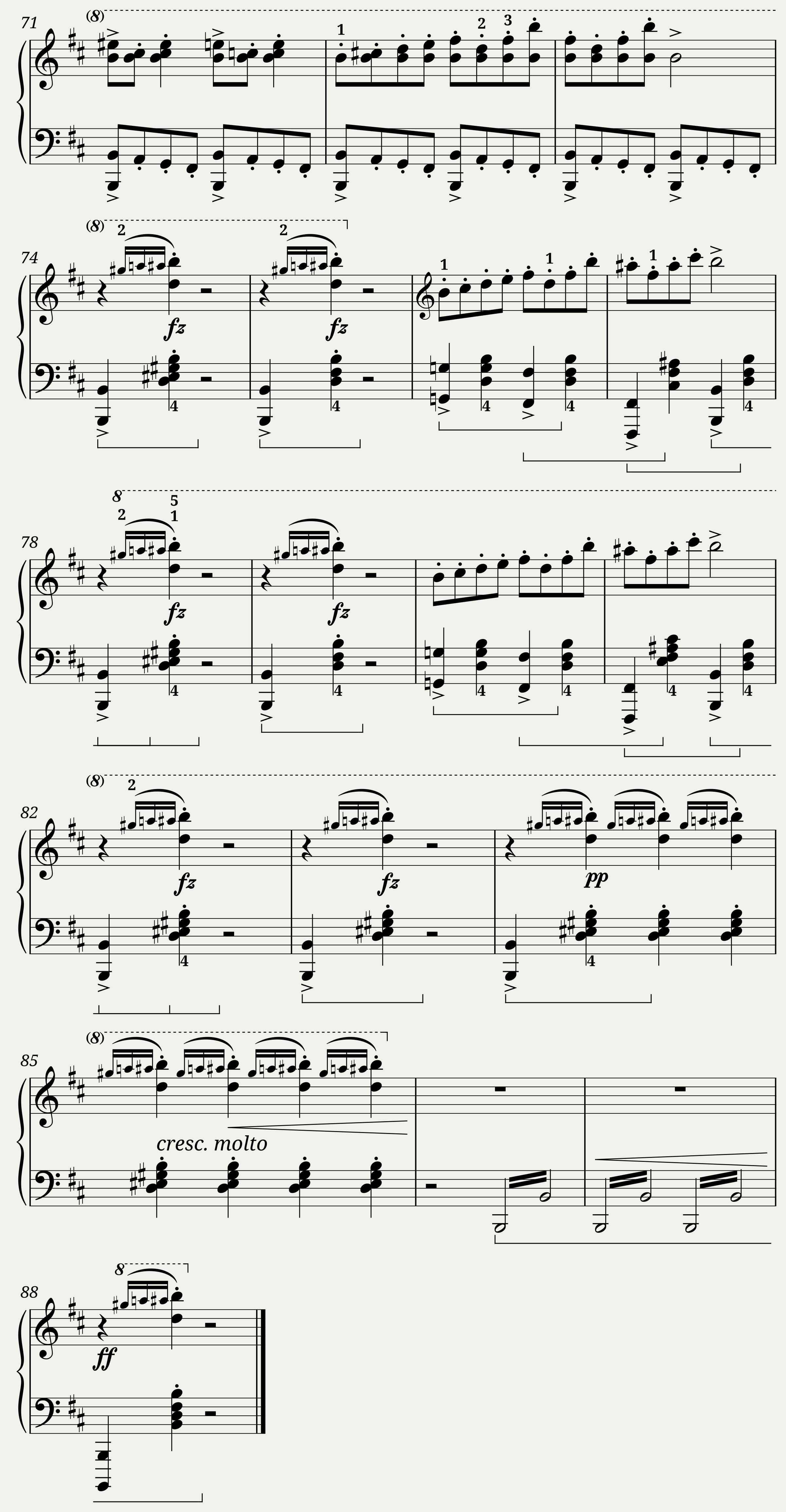 In the Hall of the Mountain King - Edvard Grieg - 1888 — 4/4