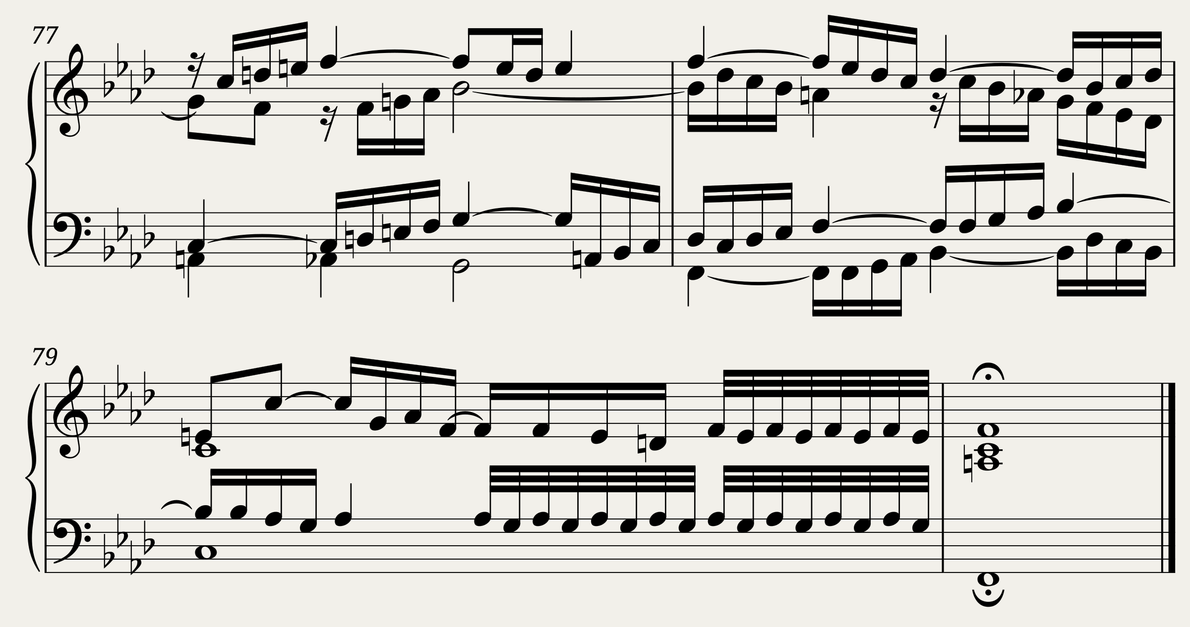 BWV 857: The Well-tempered Clavier Book I - XII (A = 415 Hz) — 5/5