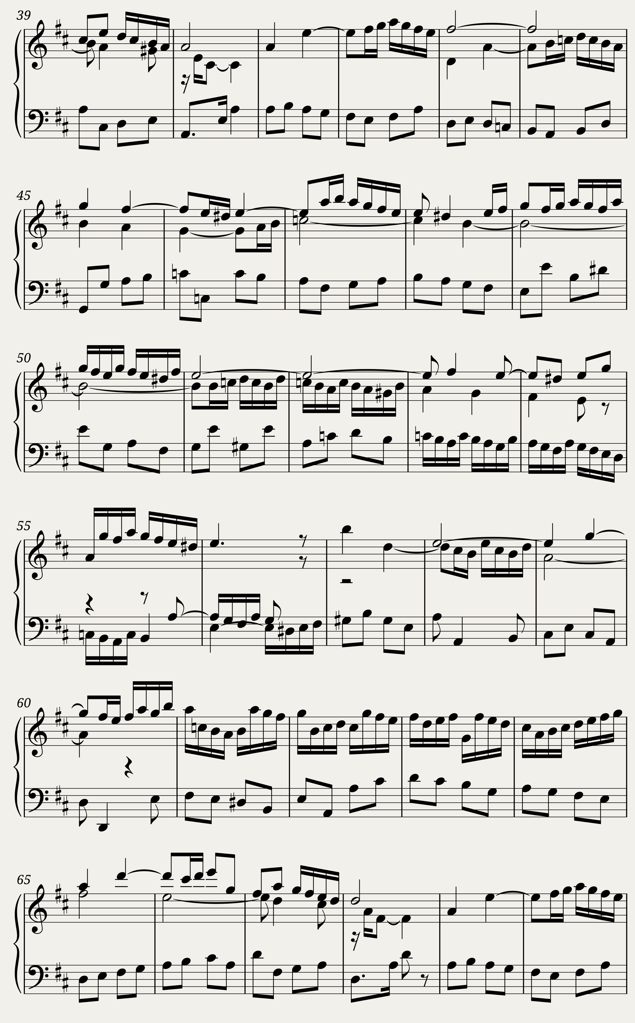 BWV 943 Little Prelude in C major — 2/2