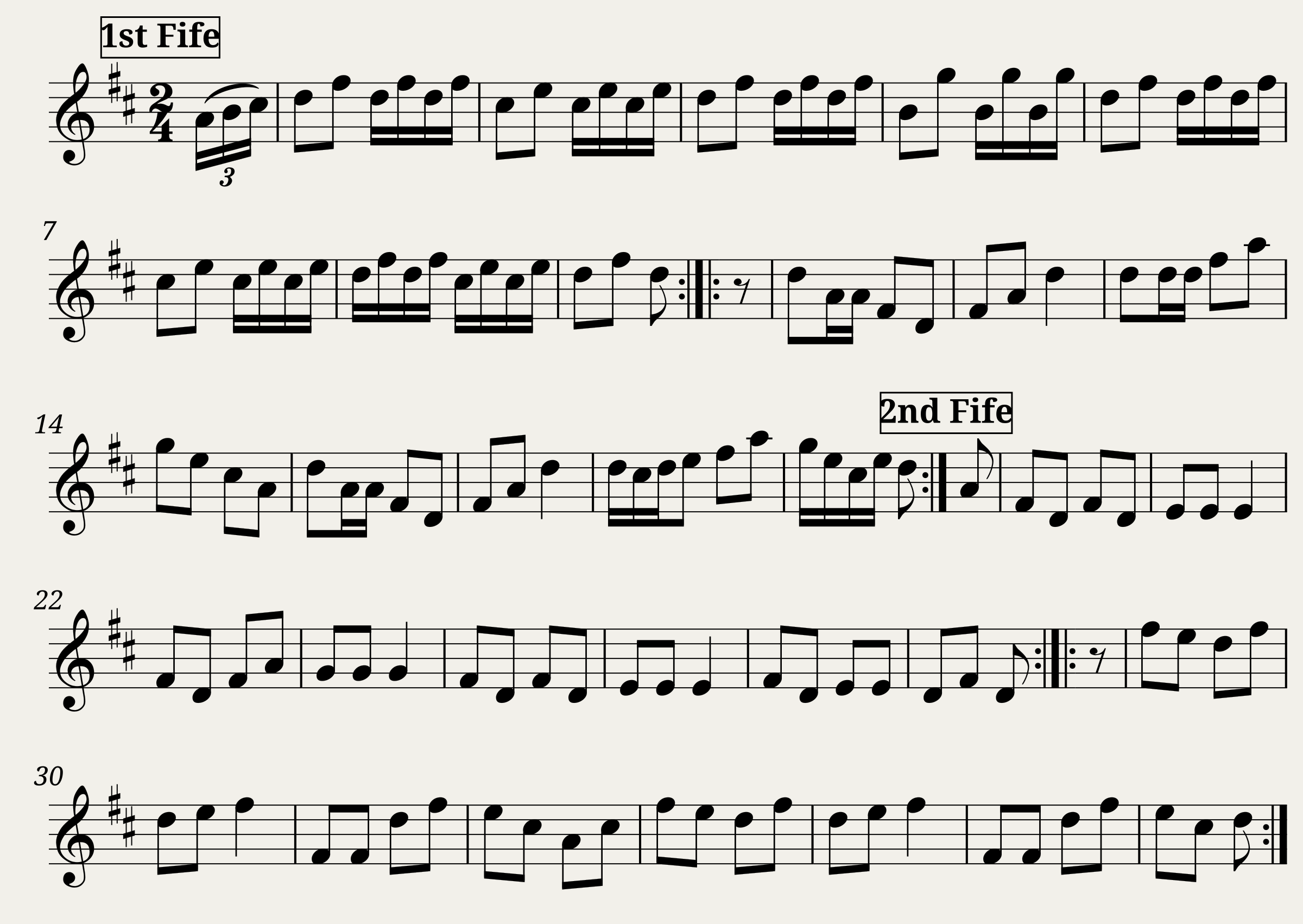 As played by The Old Guard - Harem Scarem