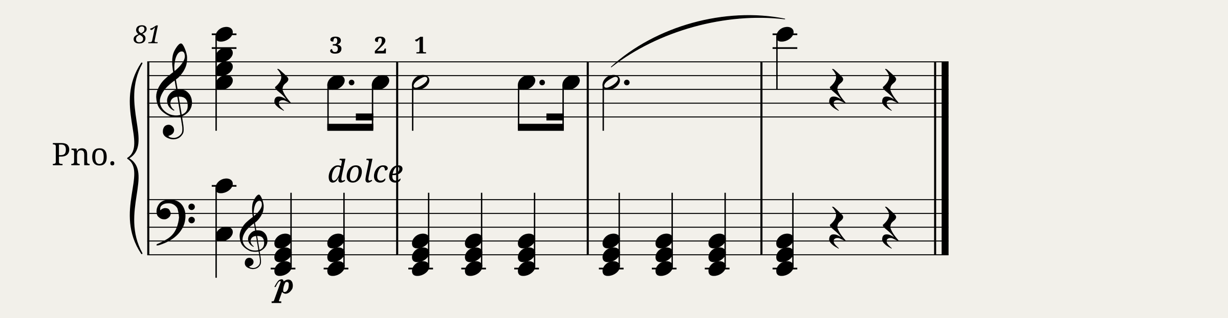German Dance No.3 KV 605 - Piano Solo - Mozart — 3/3