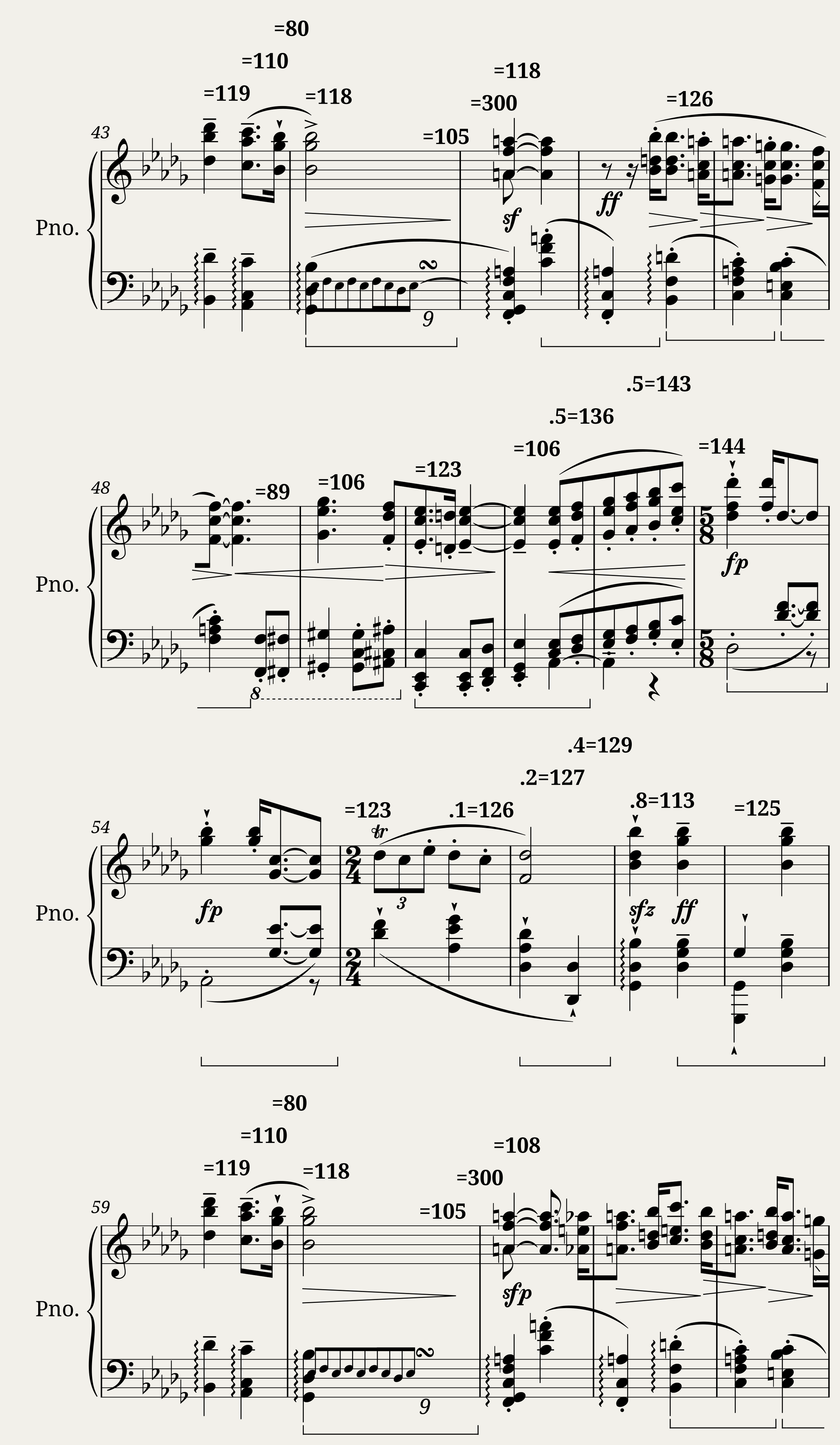 Siciliano für Klarinette und Klavier — 3/3