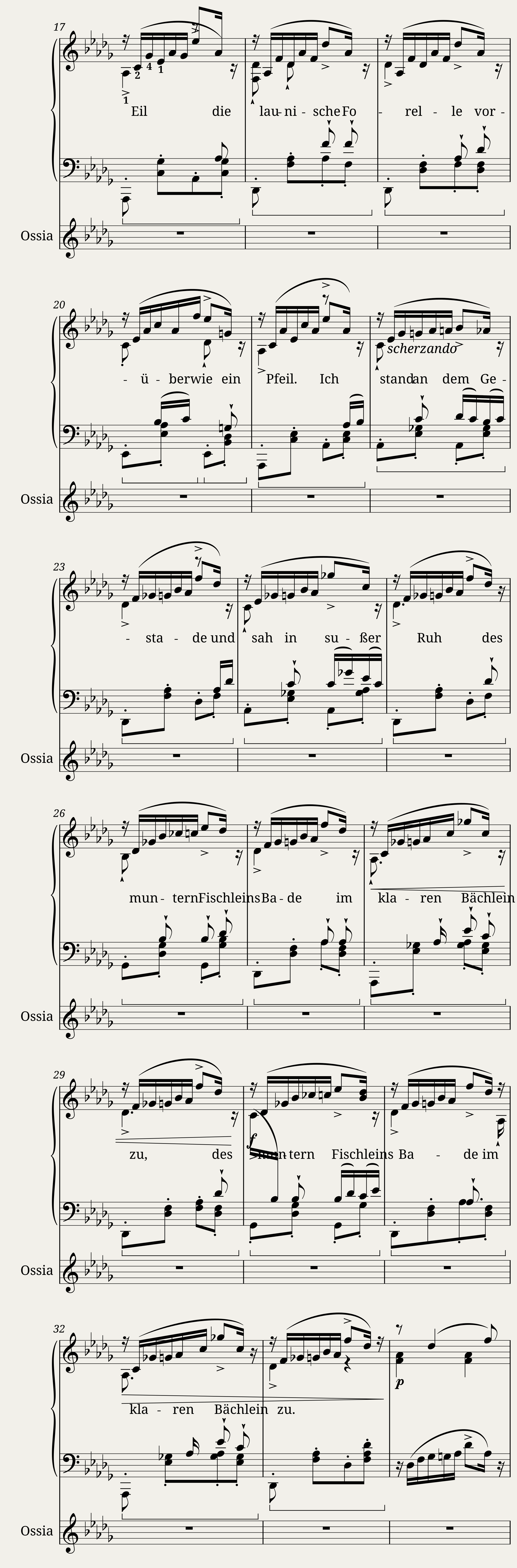 Schubert/Liszt - Die Forelle — 2/9