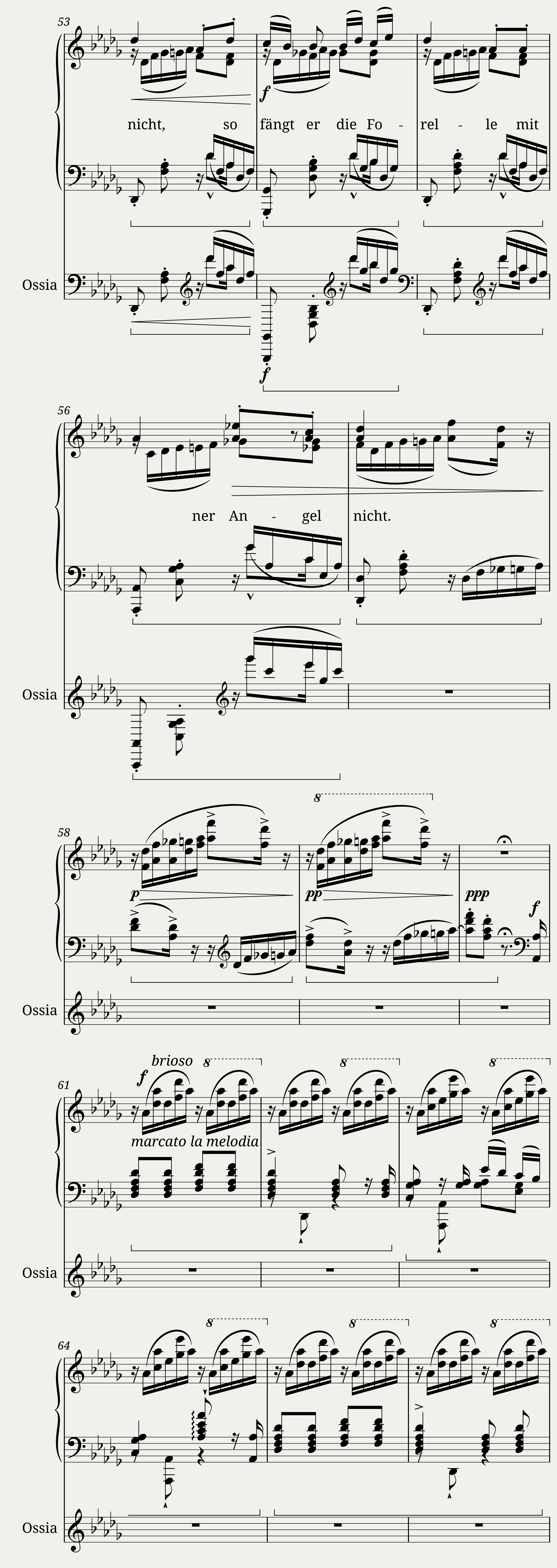 Schubert/Liszt - Die Forelle — 4/9