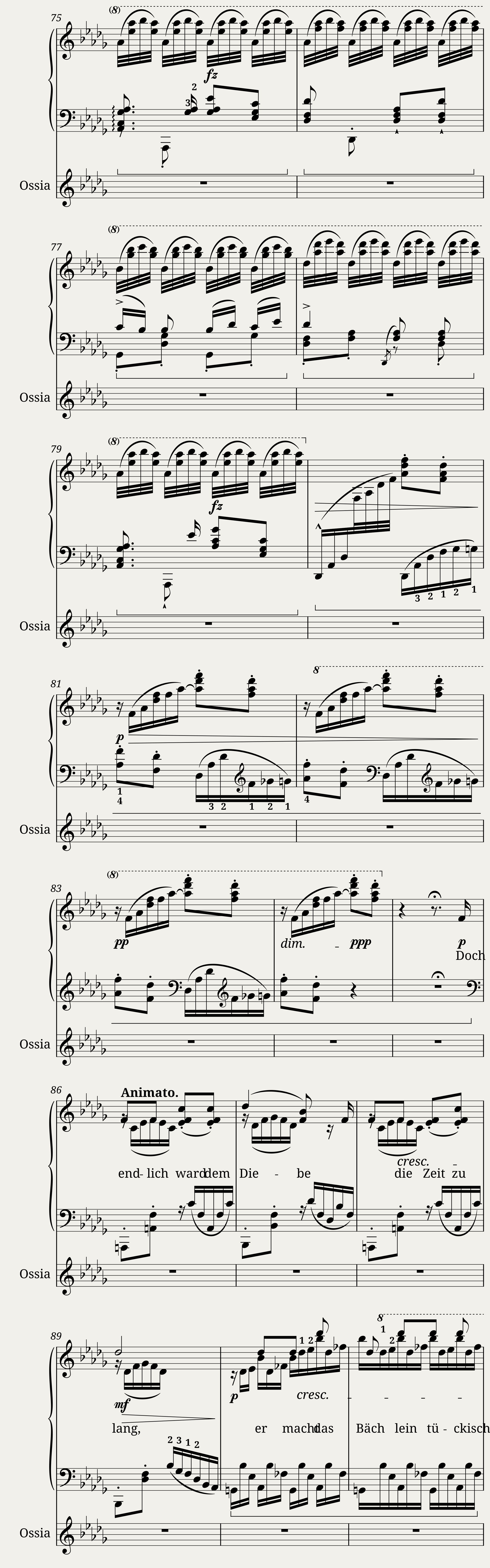 Schubert/Liszt - Die Forelle — 6/9