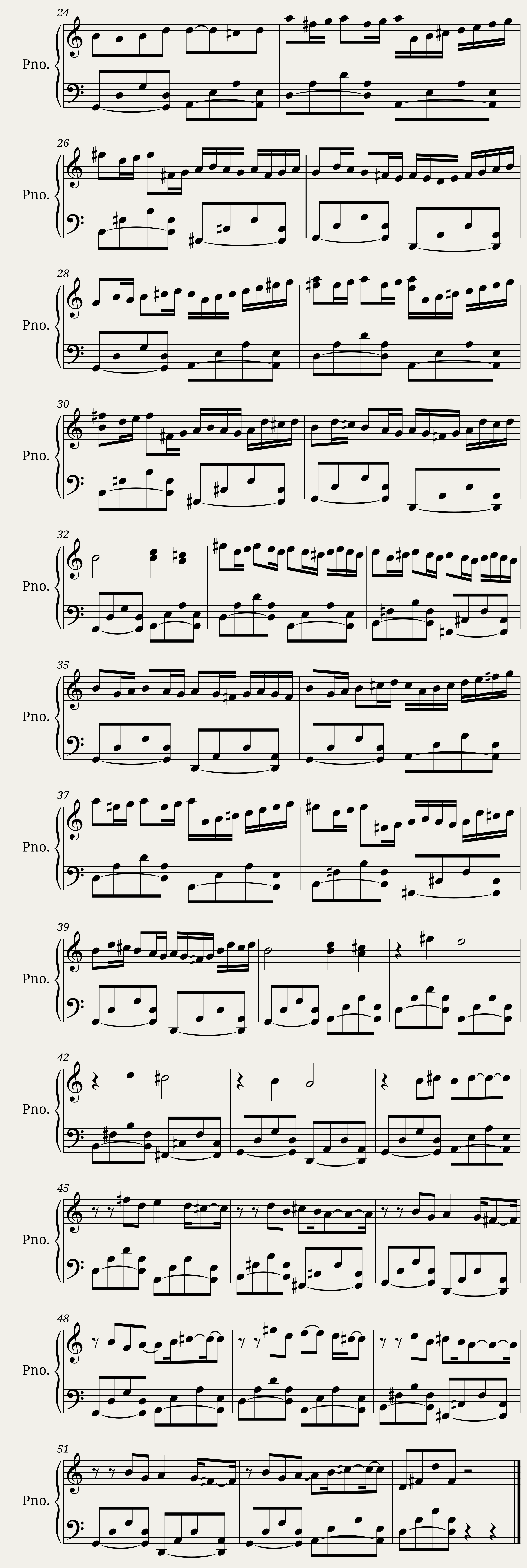 Canon in D — 2/2
