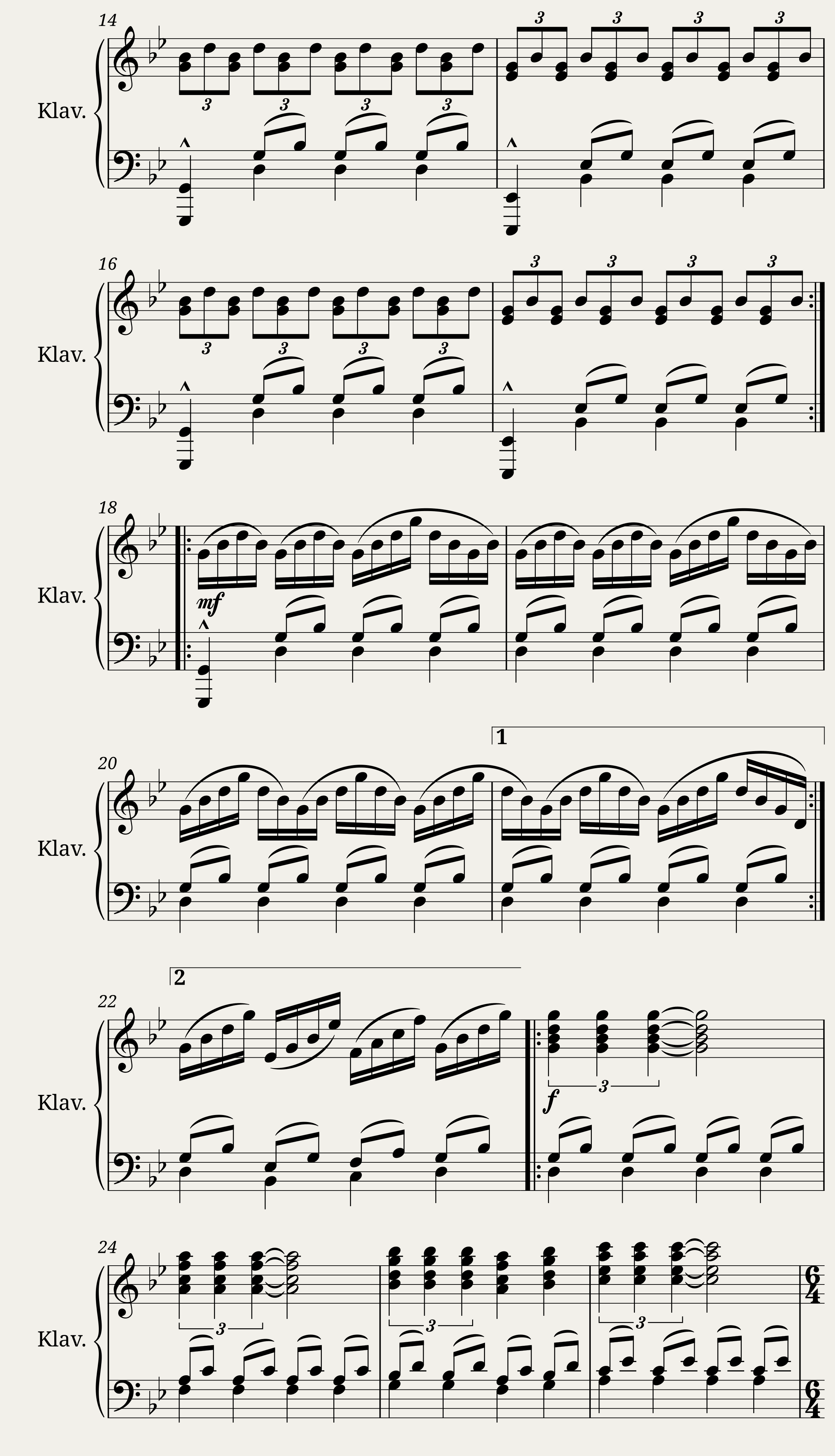 Prelude in Eb Major No.3 — 2/3