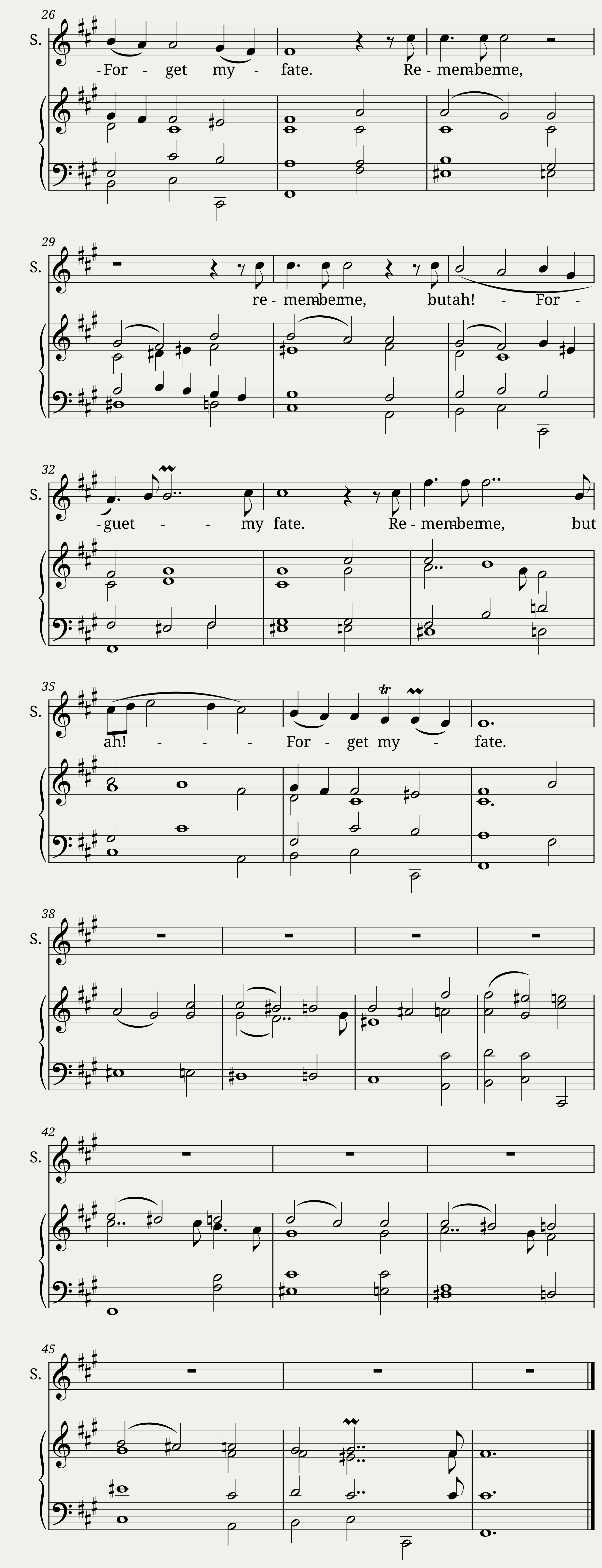 Dido's Lament — 2/2