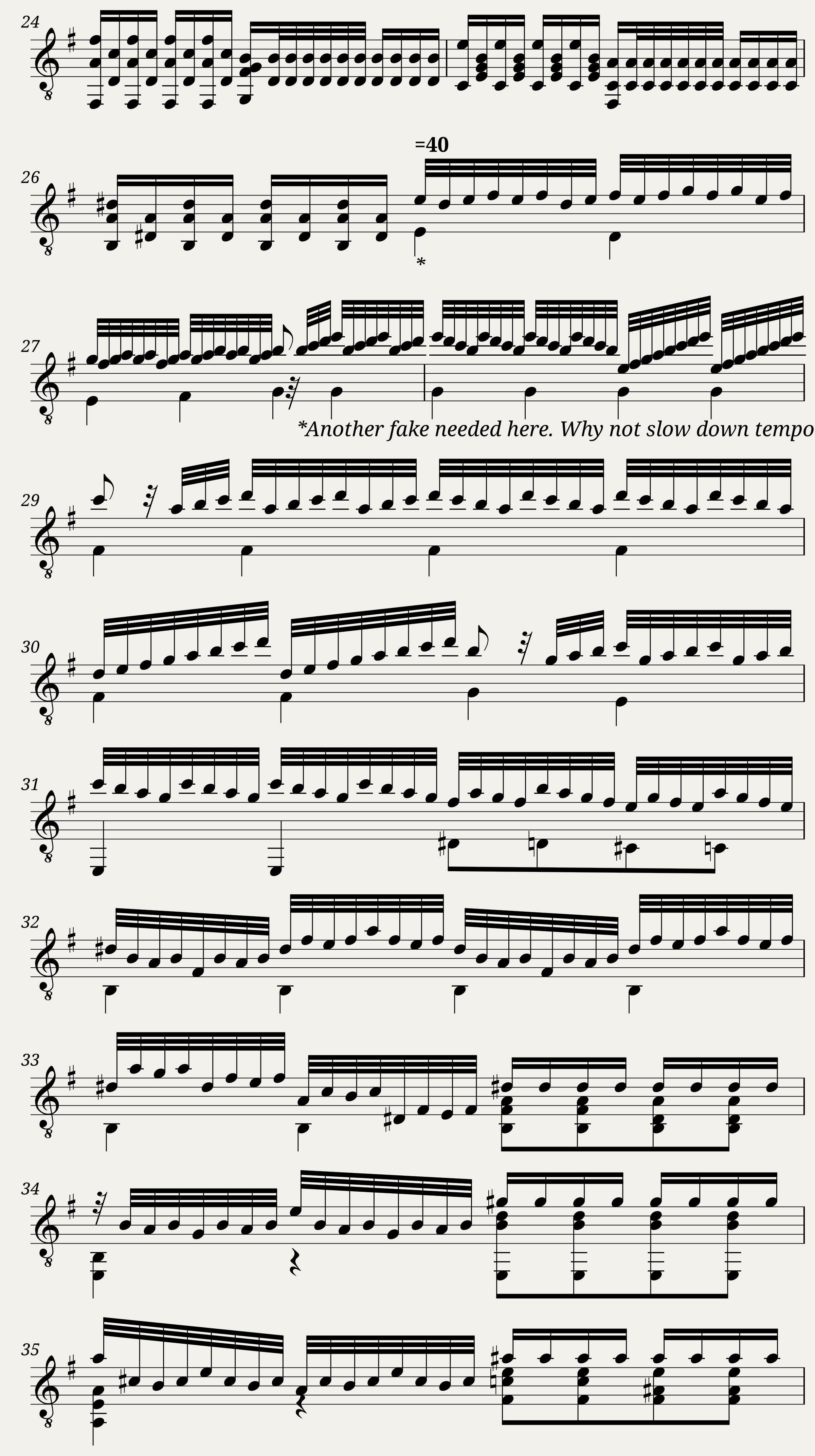 Vivaldi. Andante Em from Concerto for 2 mandolins. arr. G.Dempsey — 2/2