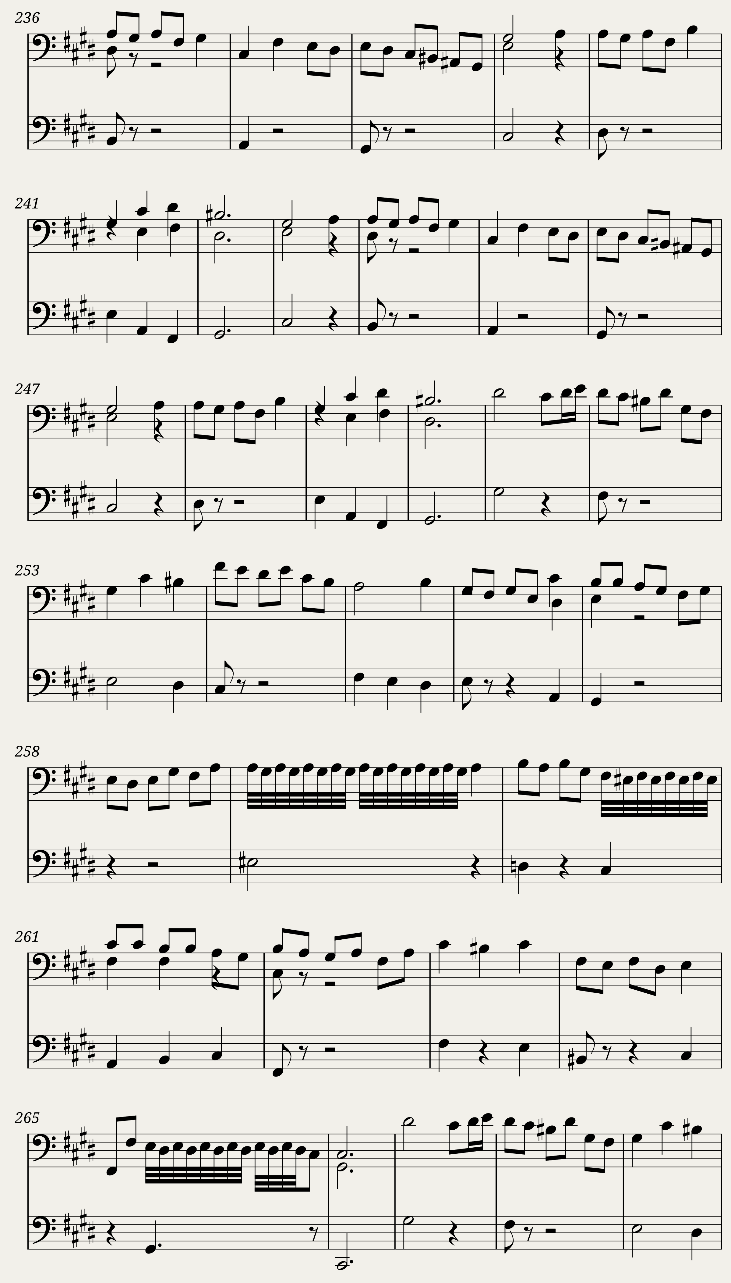 BWV 1008 Cello Suite No.2 in D minor (A = 415 Hz) - cello sound — 13/19