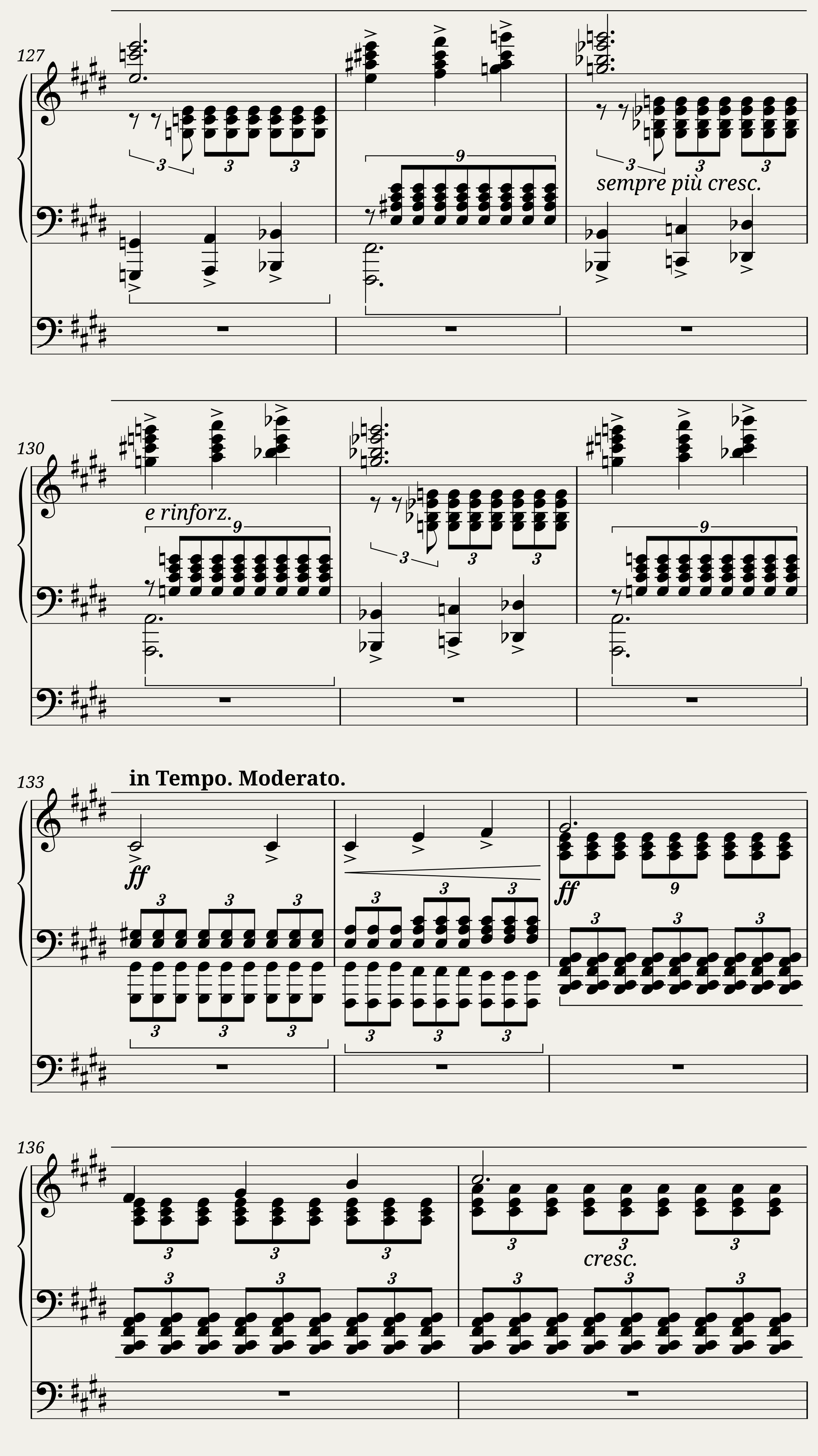 Invocation from Liszt's Harmonies poétiques et religieuses III. — 6/9