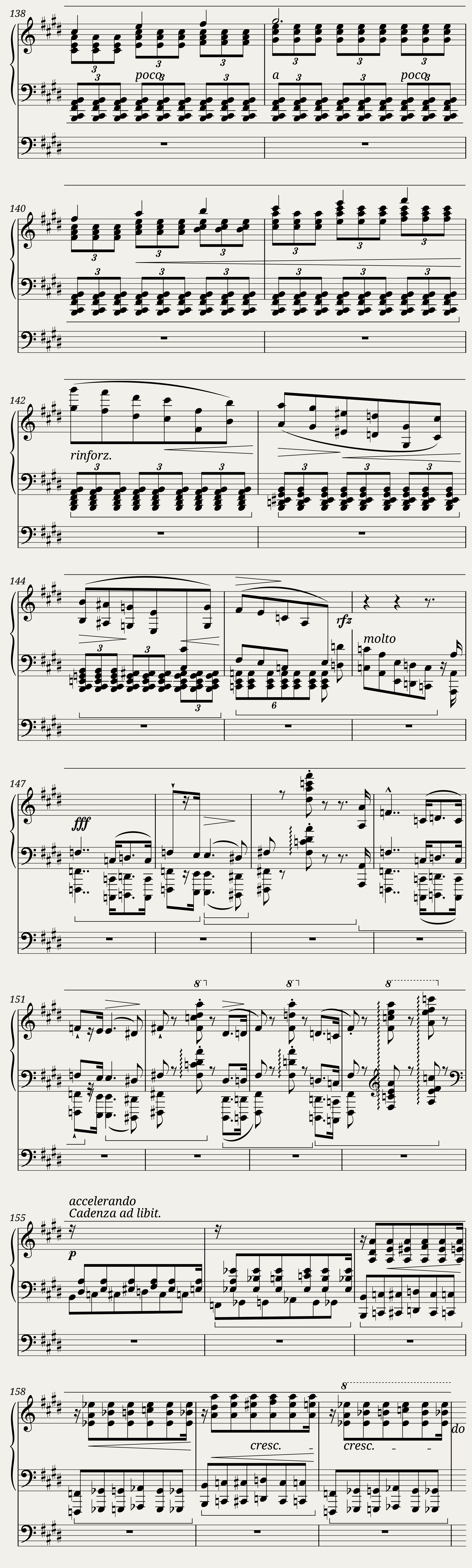 Invocation from Liszt's Harmonies poétiques et religieuses III. — 7/9