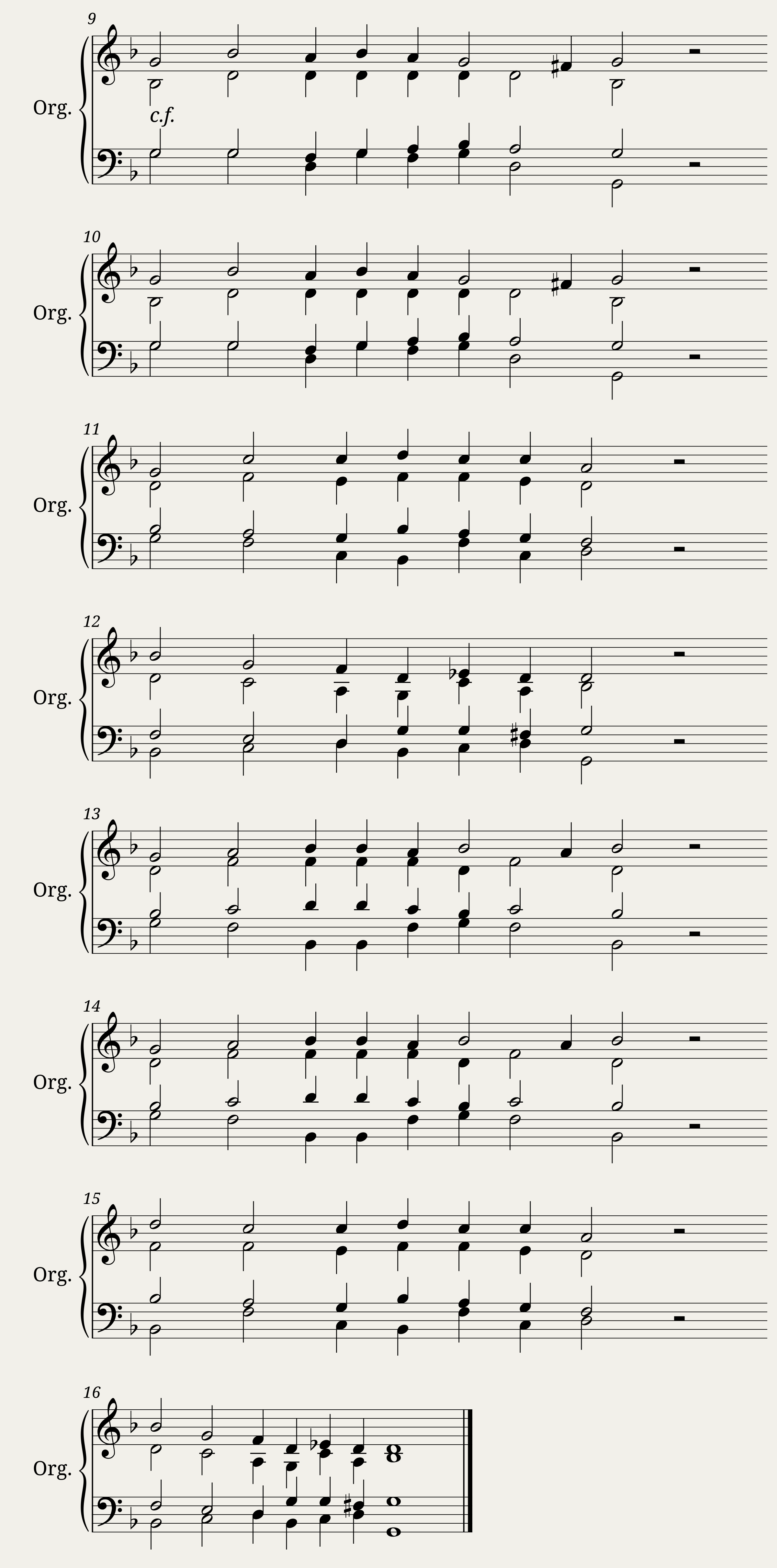 Goudimel Psalms 077 — 2/2