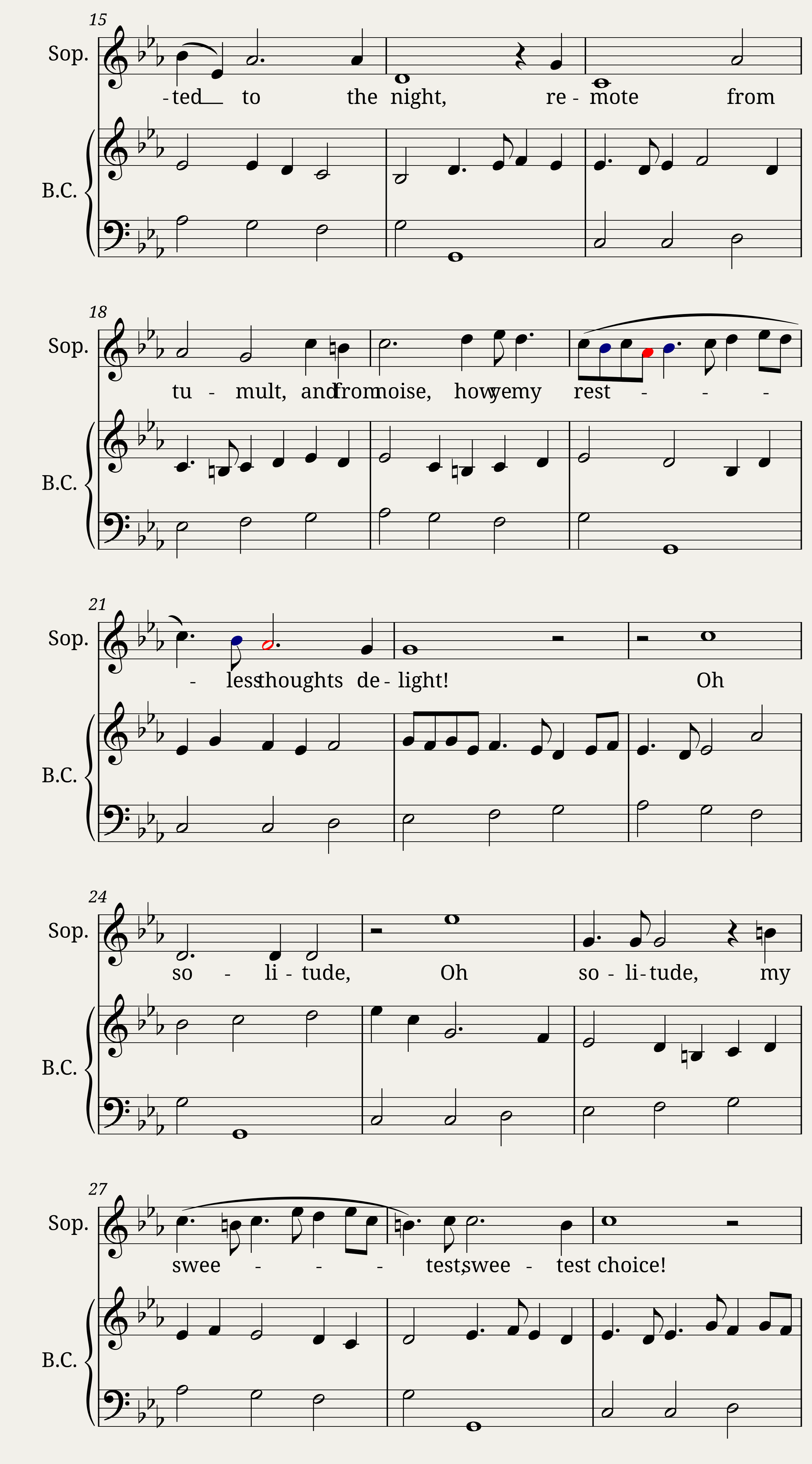 O solitude - Henry Purcell — 2/8