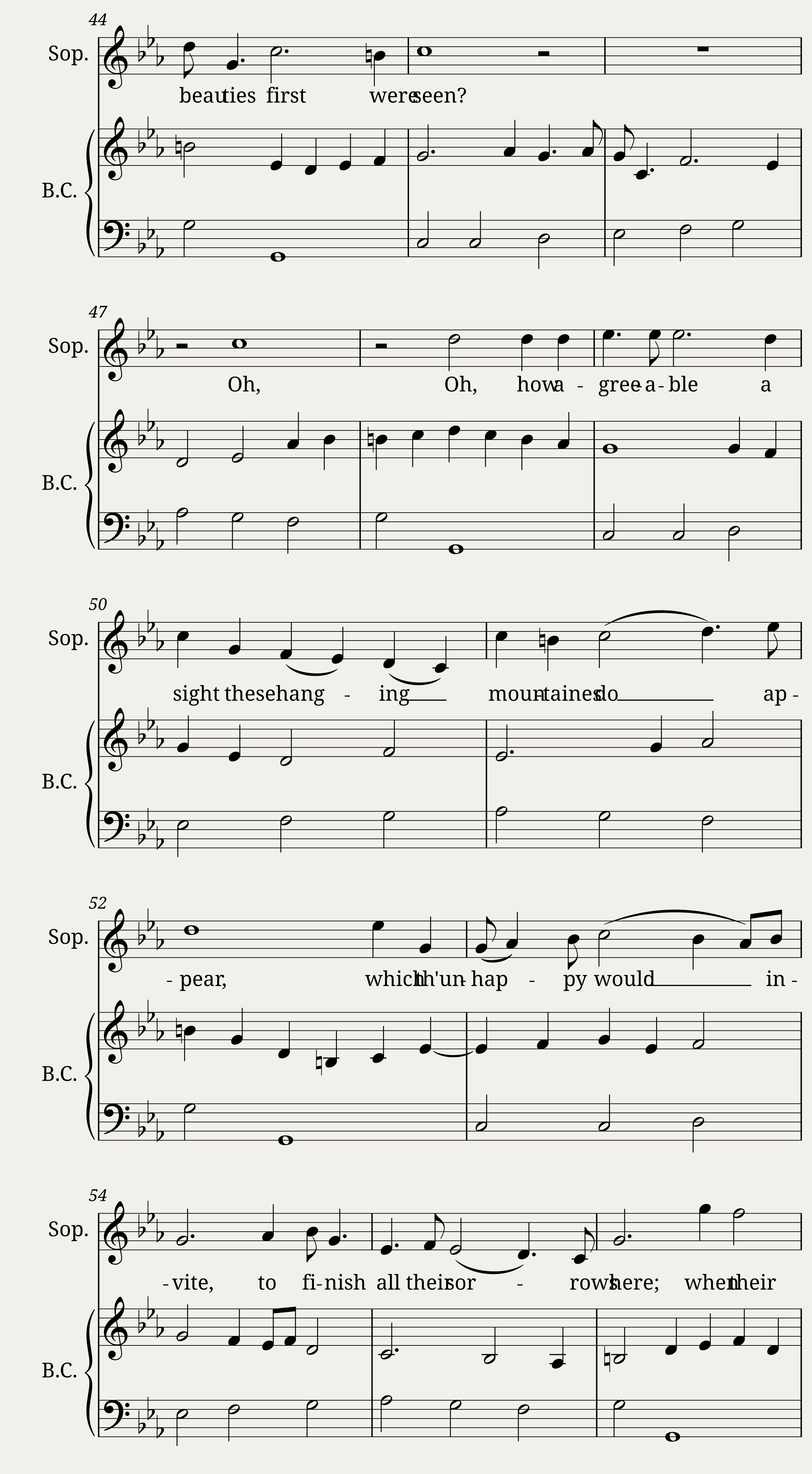 O solitude - Henry Purcell — 4/8
