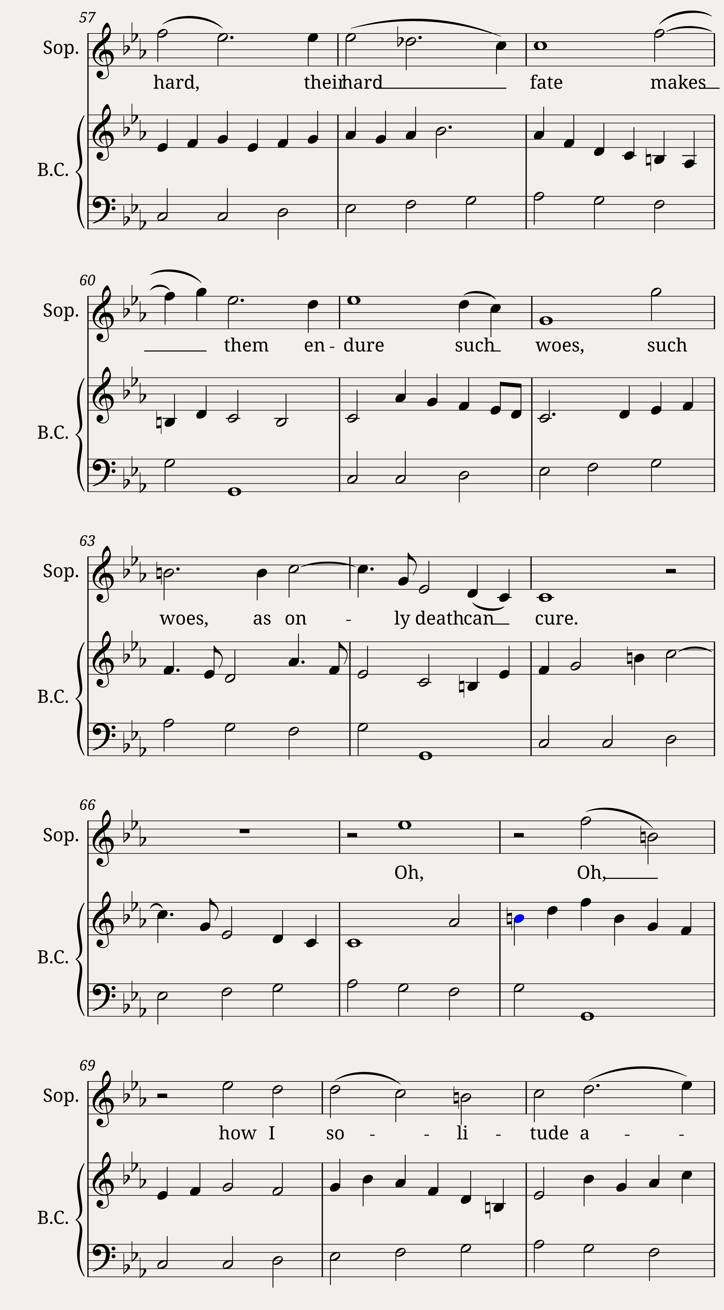 O solitude - Henry Purcell — 5/8